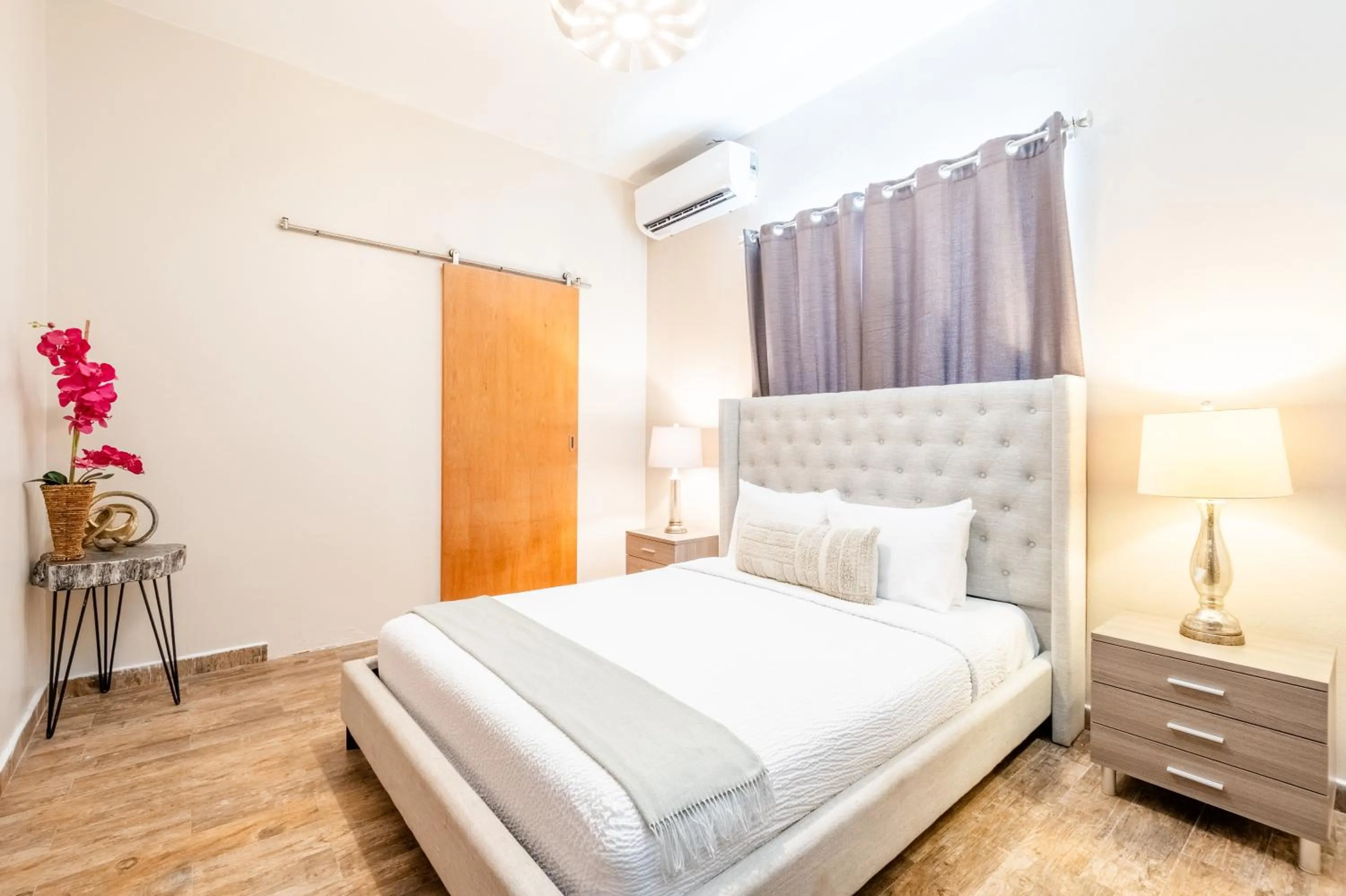 Bed in La Mona Loiza Apartment Complex by Stay with Bear