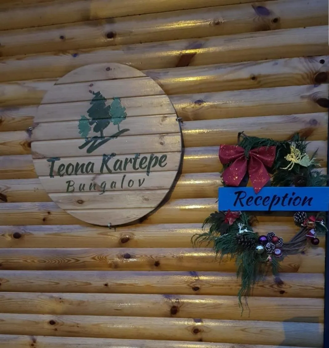 Lobby or reception in Teona Kartepe Bungalov