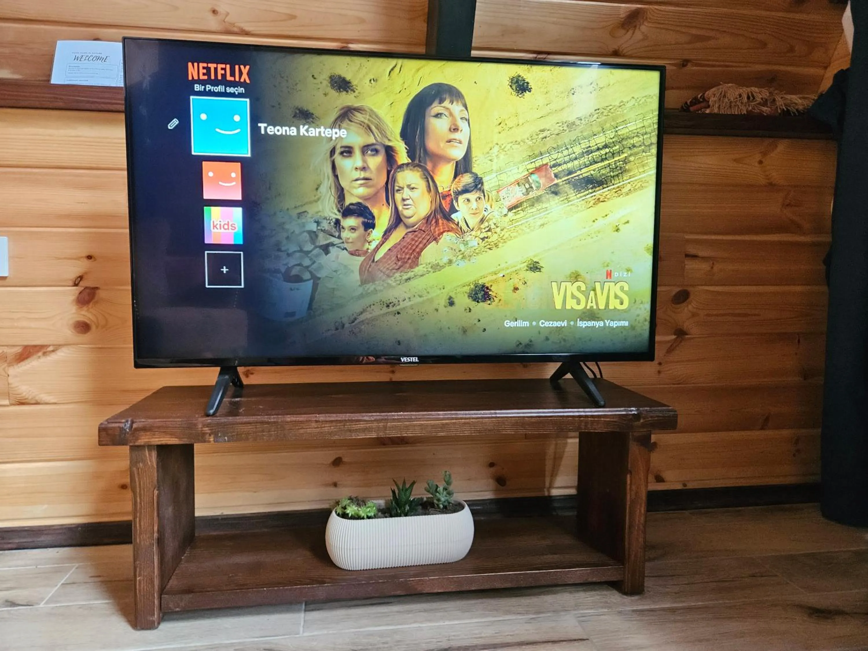 TV and multimedia in Teona Kartepe Bungalov