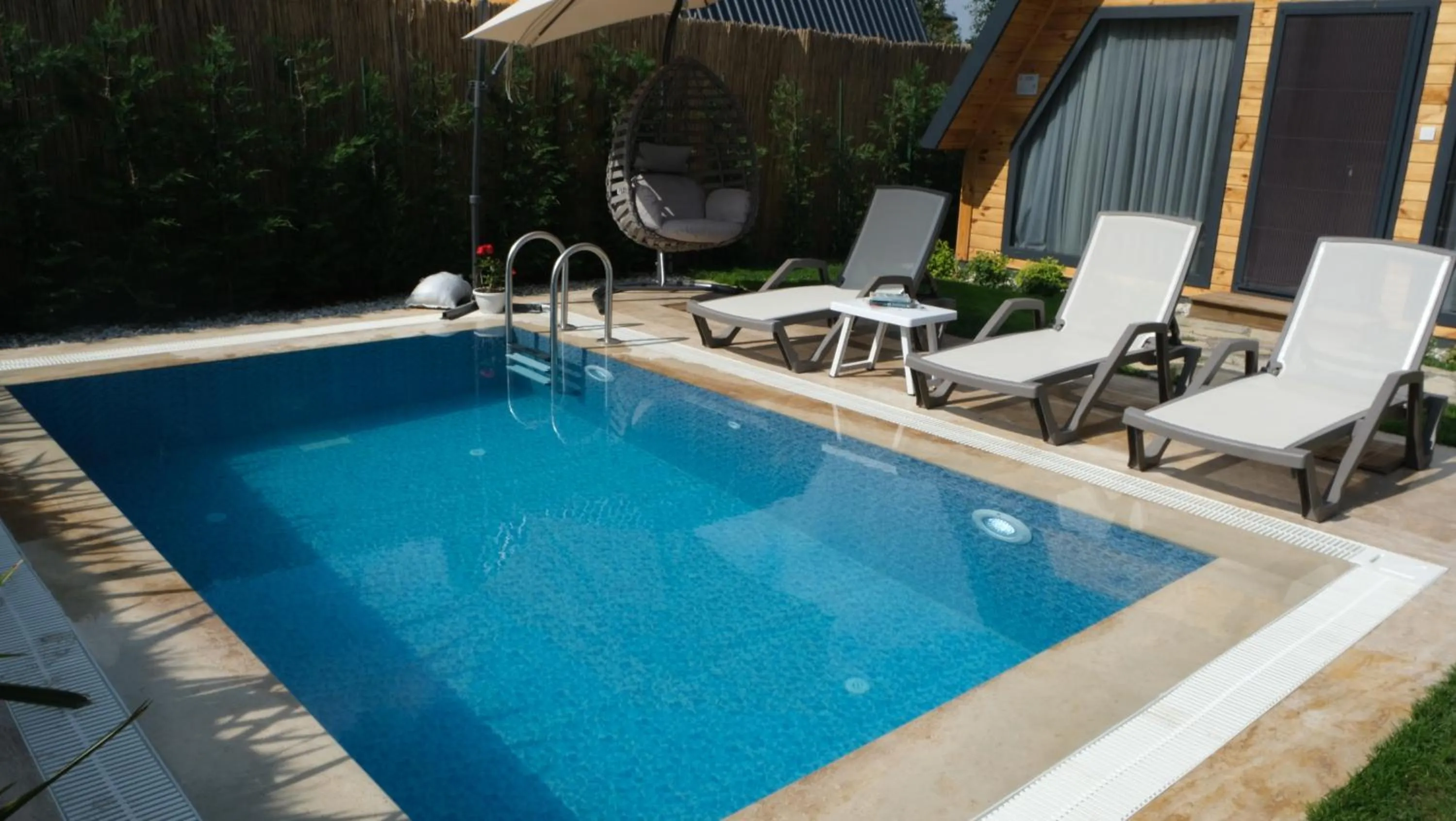 Balcony/Terrace in Teona Kartepe Bungalov