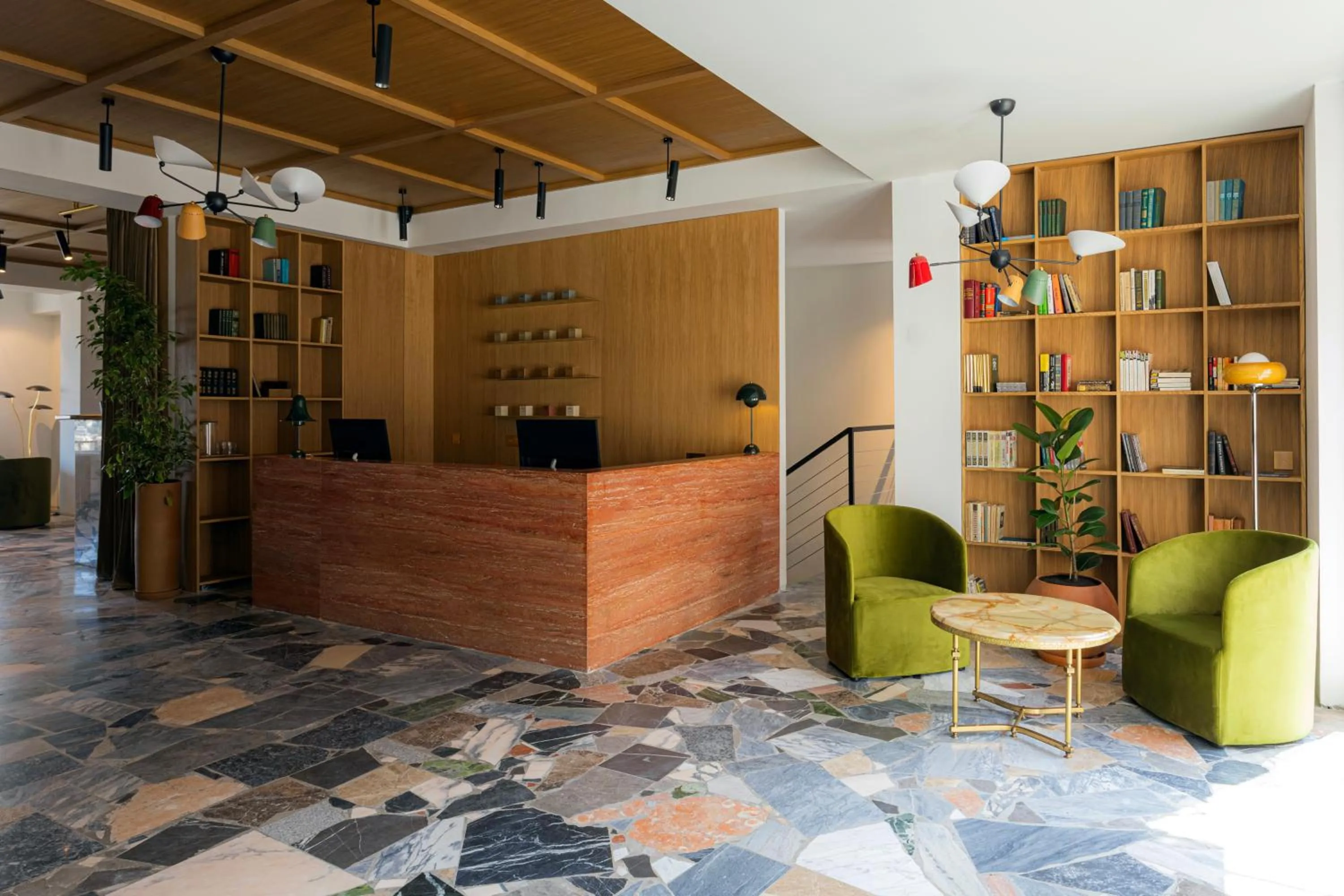 Lobby or reception in Castor & Pollux Hotel