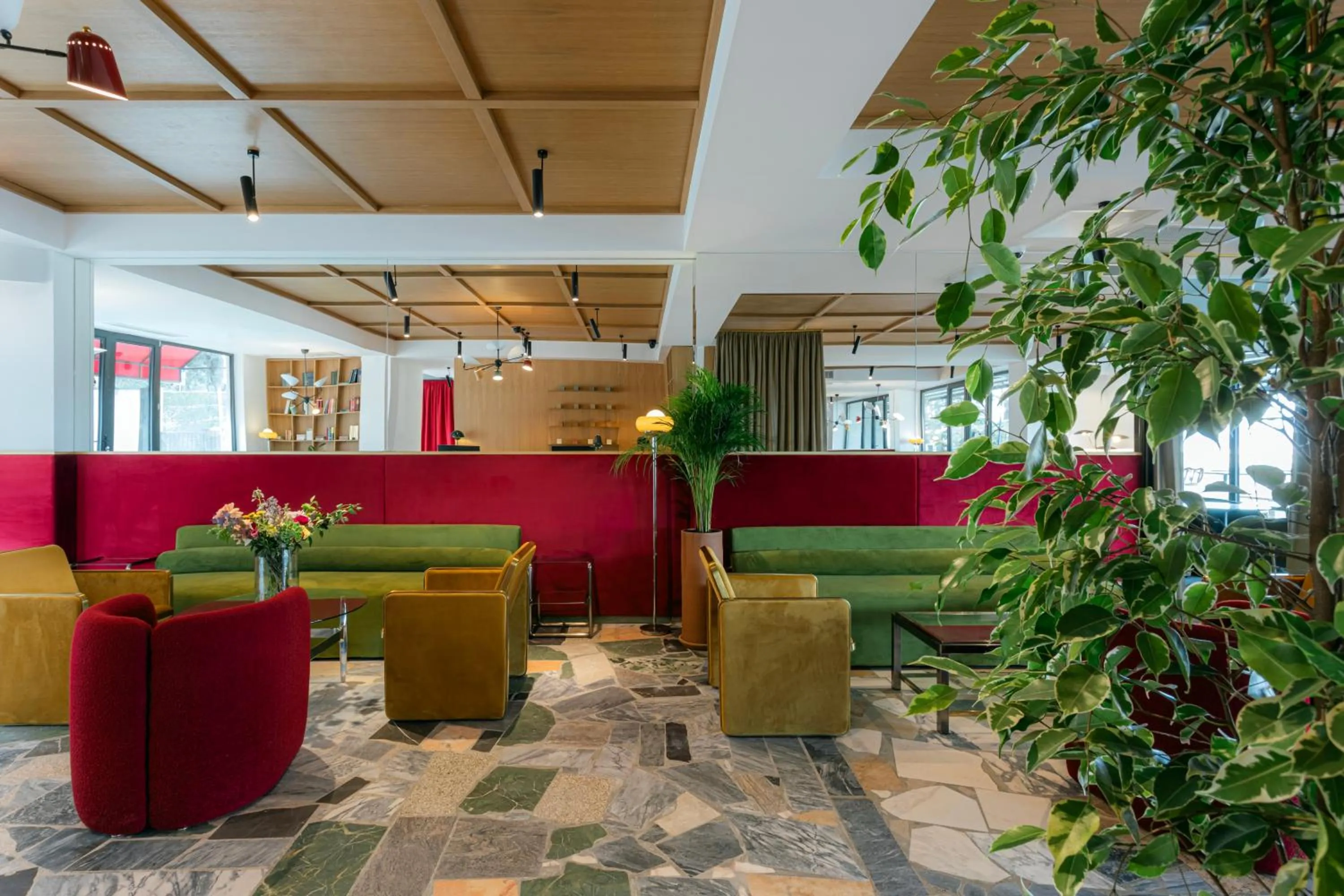 Lobby or reception in Castor & Pollux Hotel