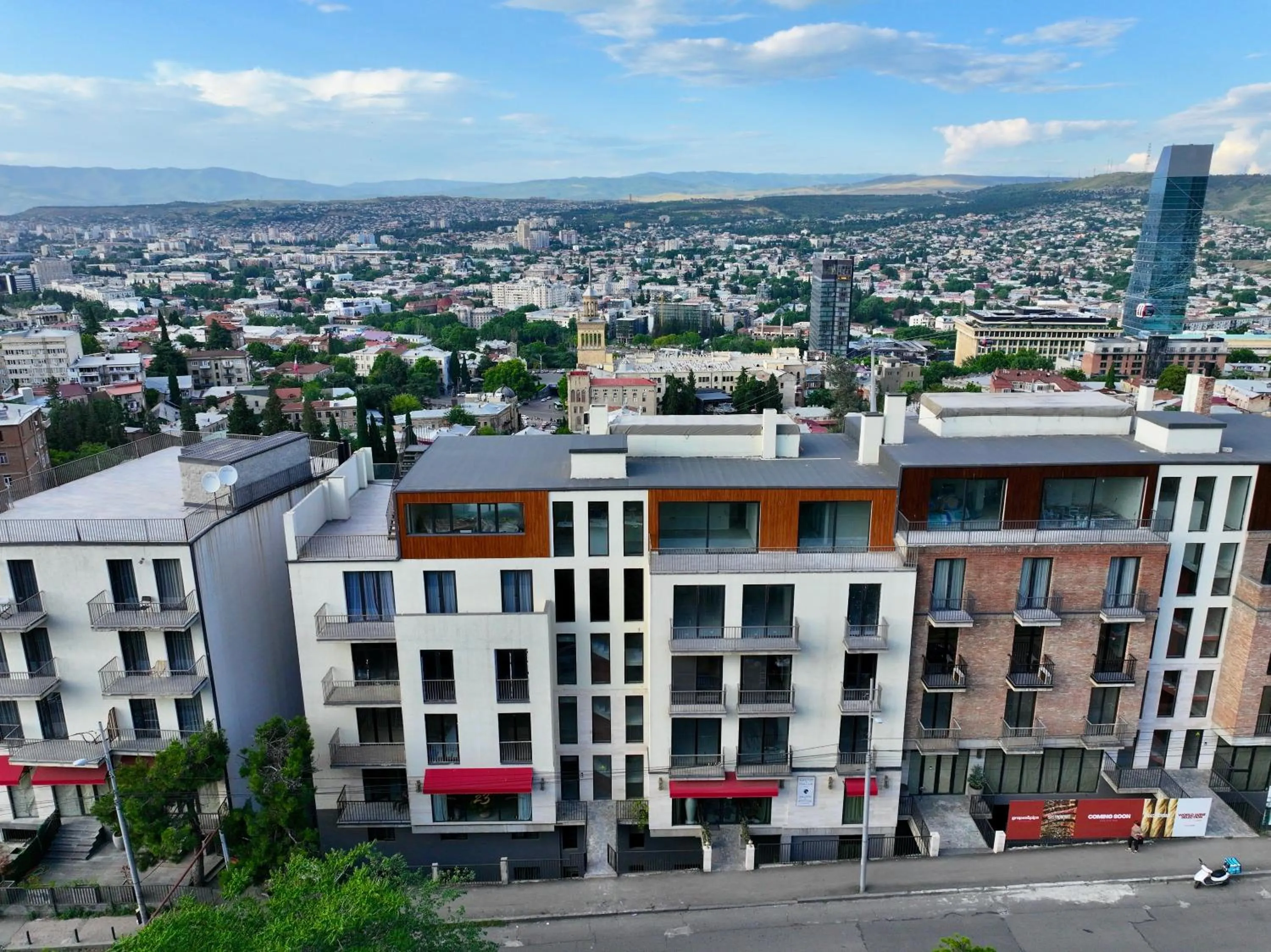 Property building in Castor & Pollux Hotel