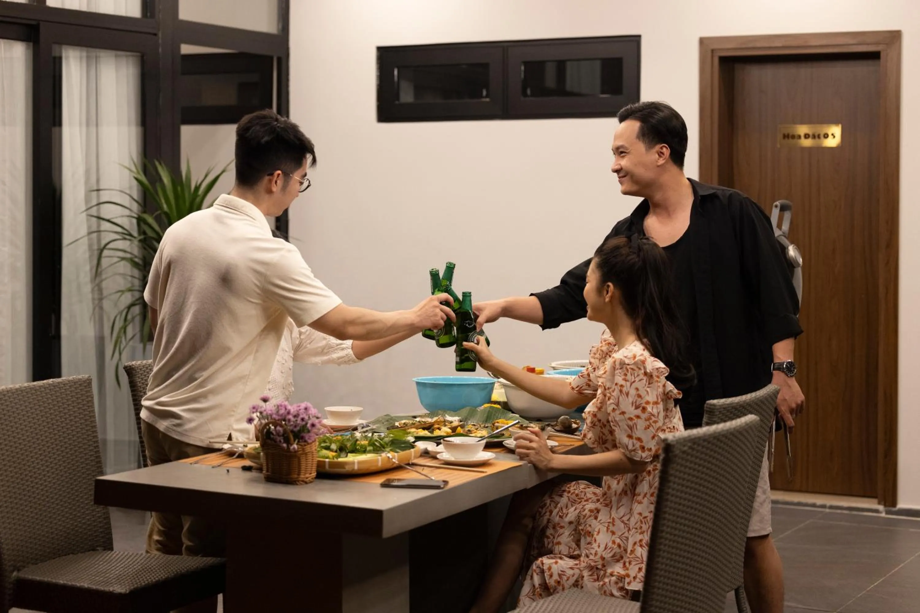 BBQ facilities in Terracotta Villa Saigon