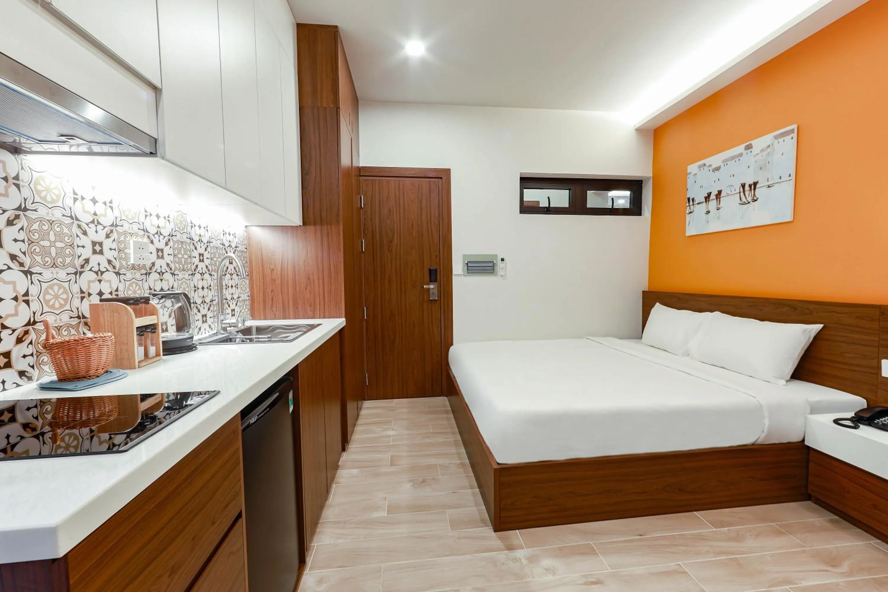 Bedroom, Bed in Terracotta Villa Saigon