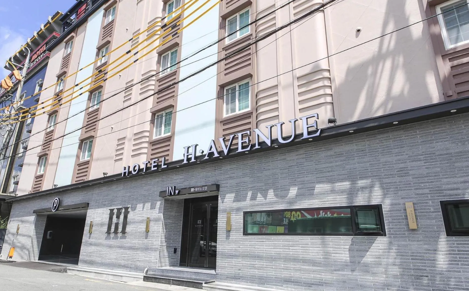 Property building in H Avenue Hotel in Gyeongju