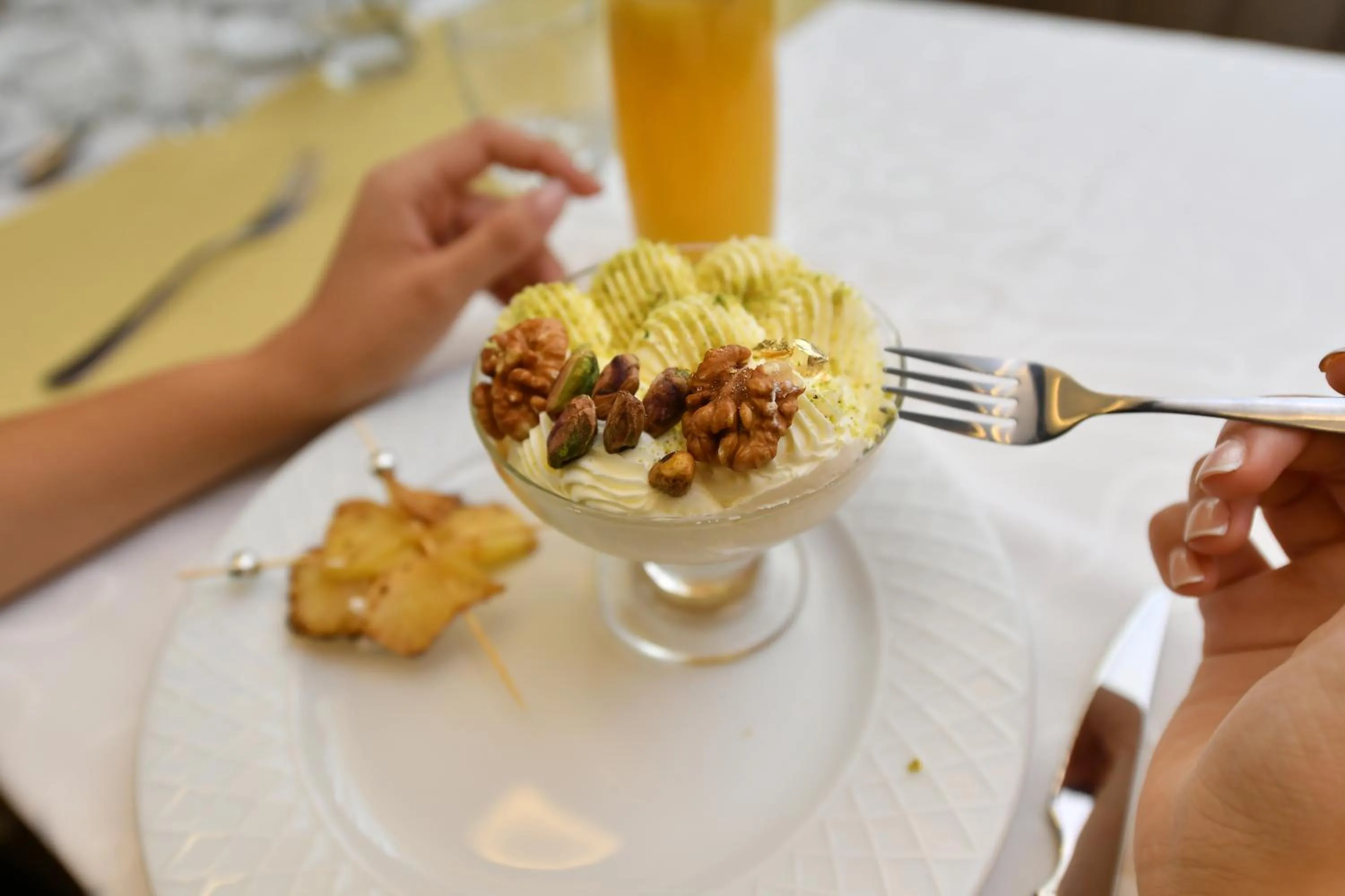 Food and drinks in LE PALME HOTEL