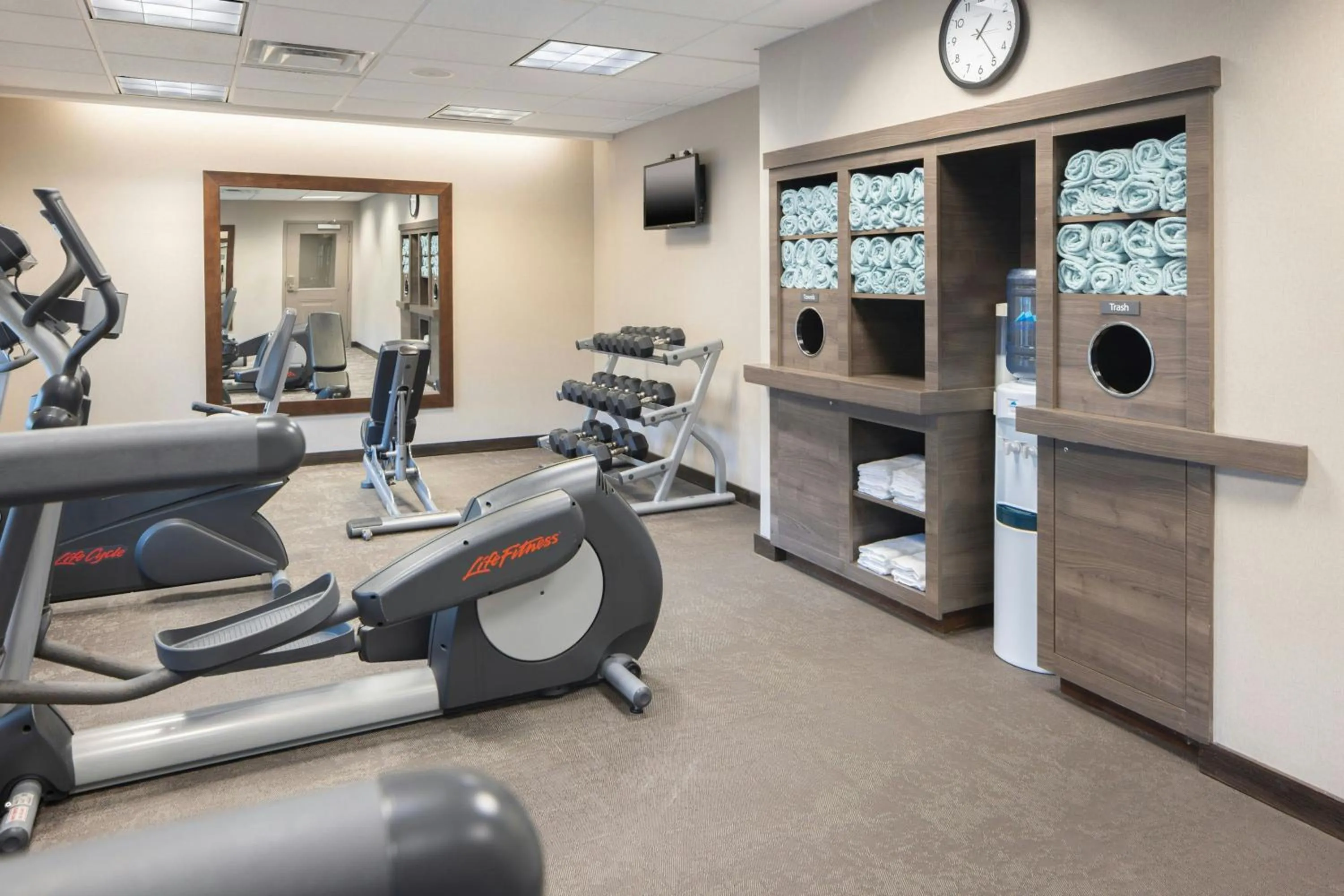 Fitness centre/facilities in Residence Inn by Marriott Albany Clifton Park
