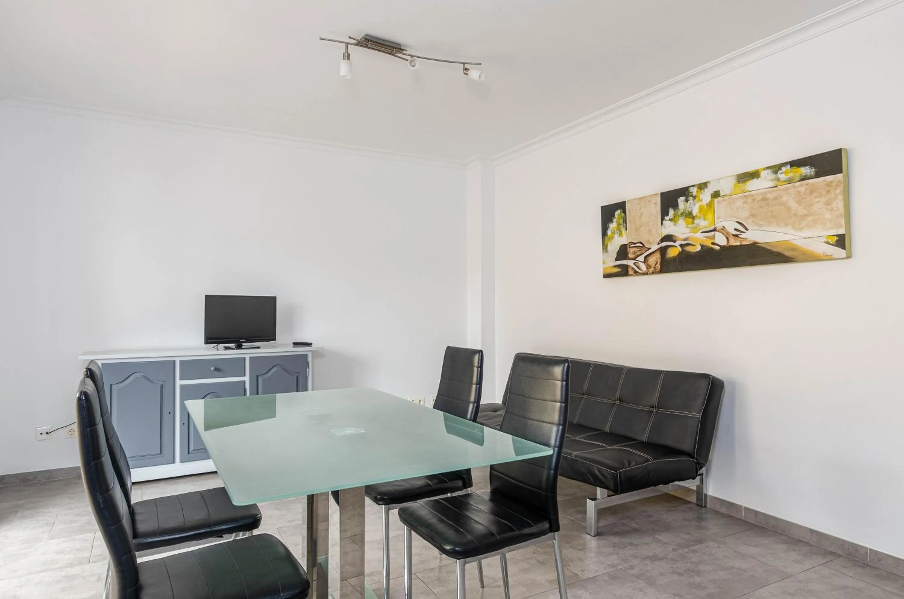 Living room in Acapulco Apartments