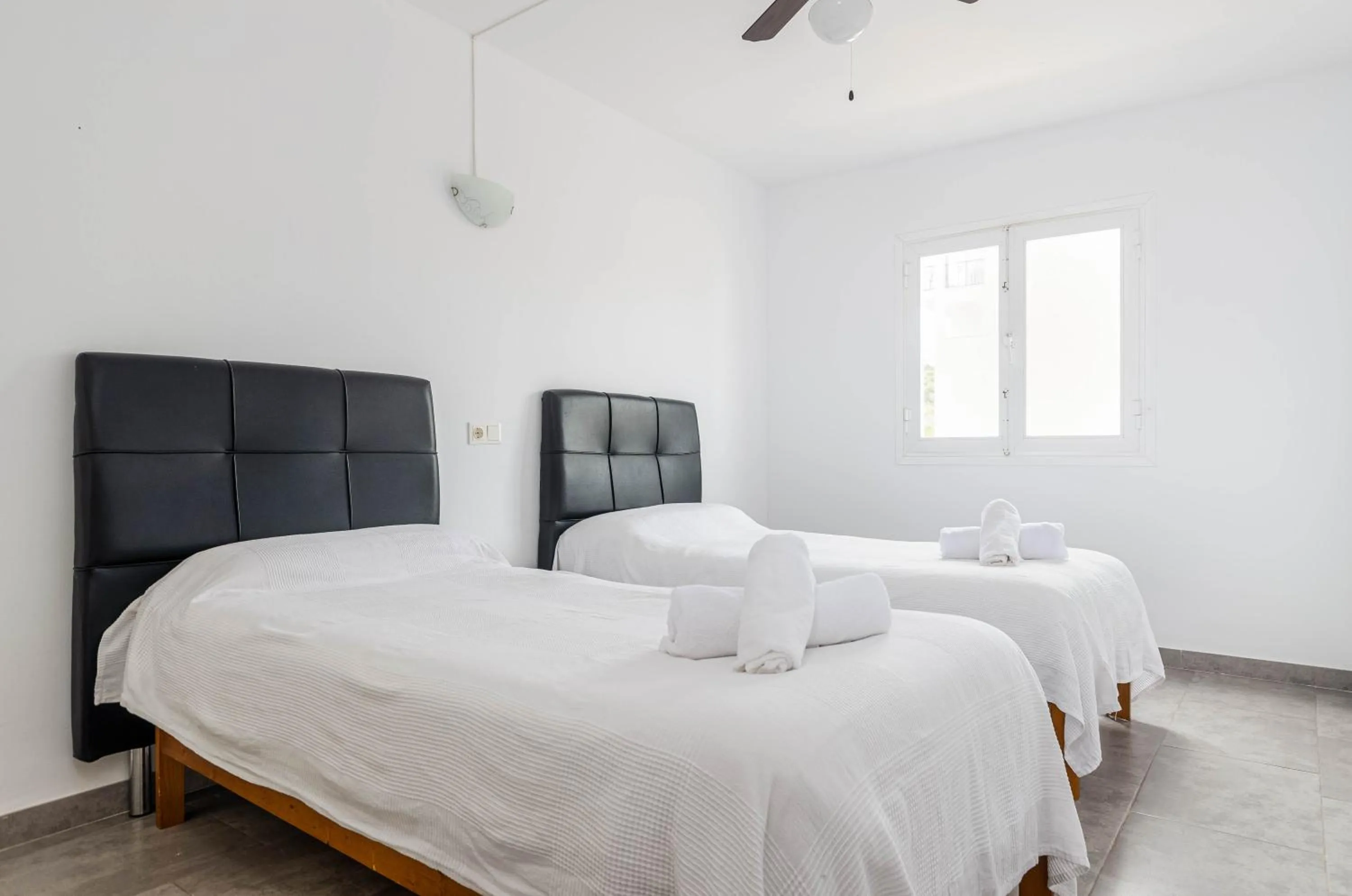 Bed in Acapulco Apartments