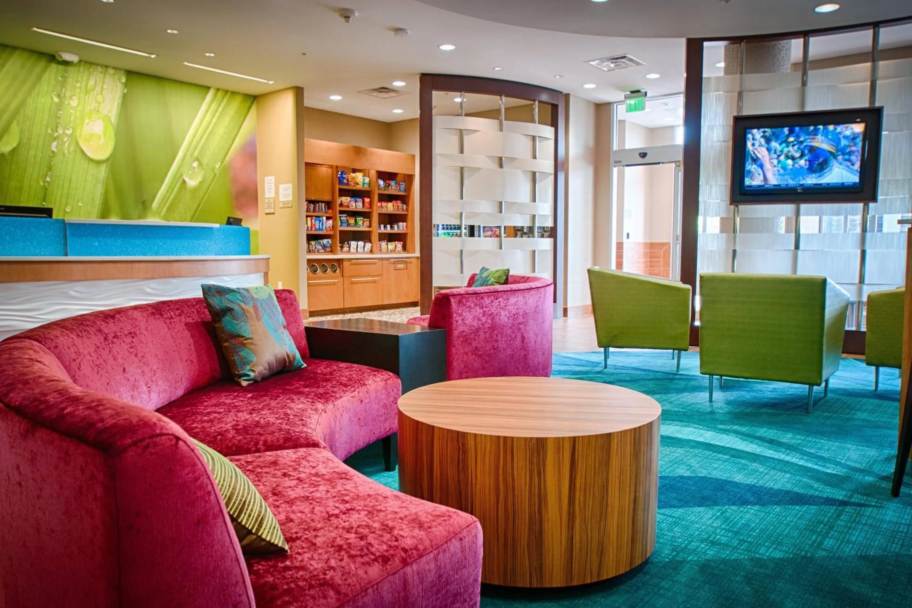 Lobby or reception in SpringHill Suites by Marriott Canton