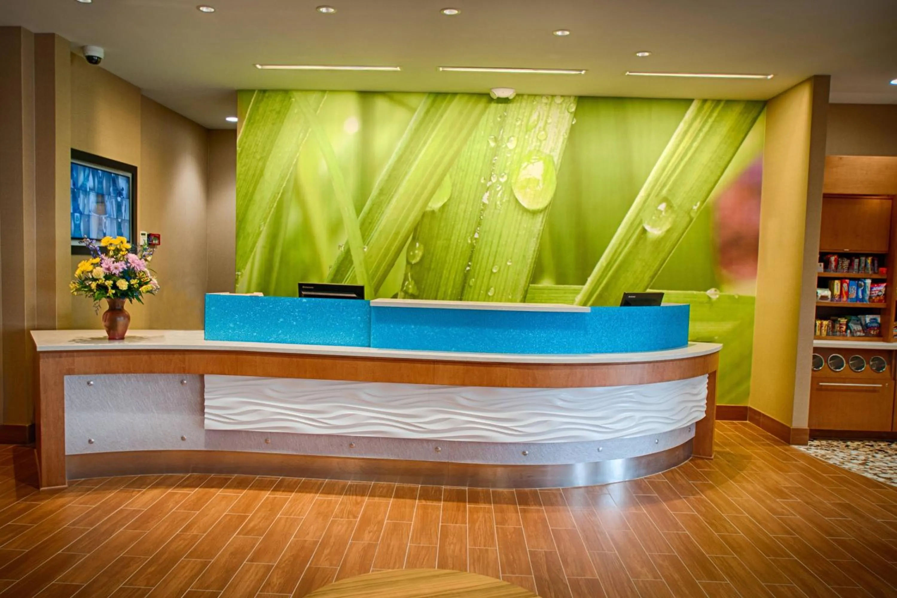 Lobby or reception in SpringHill Suites by Marriott Canton