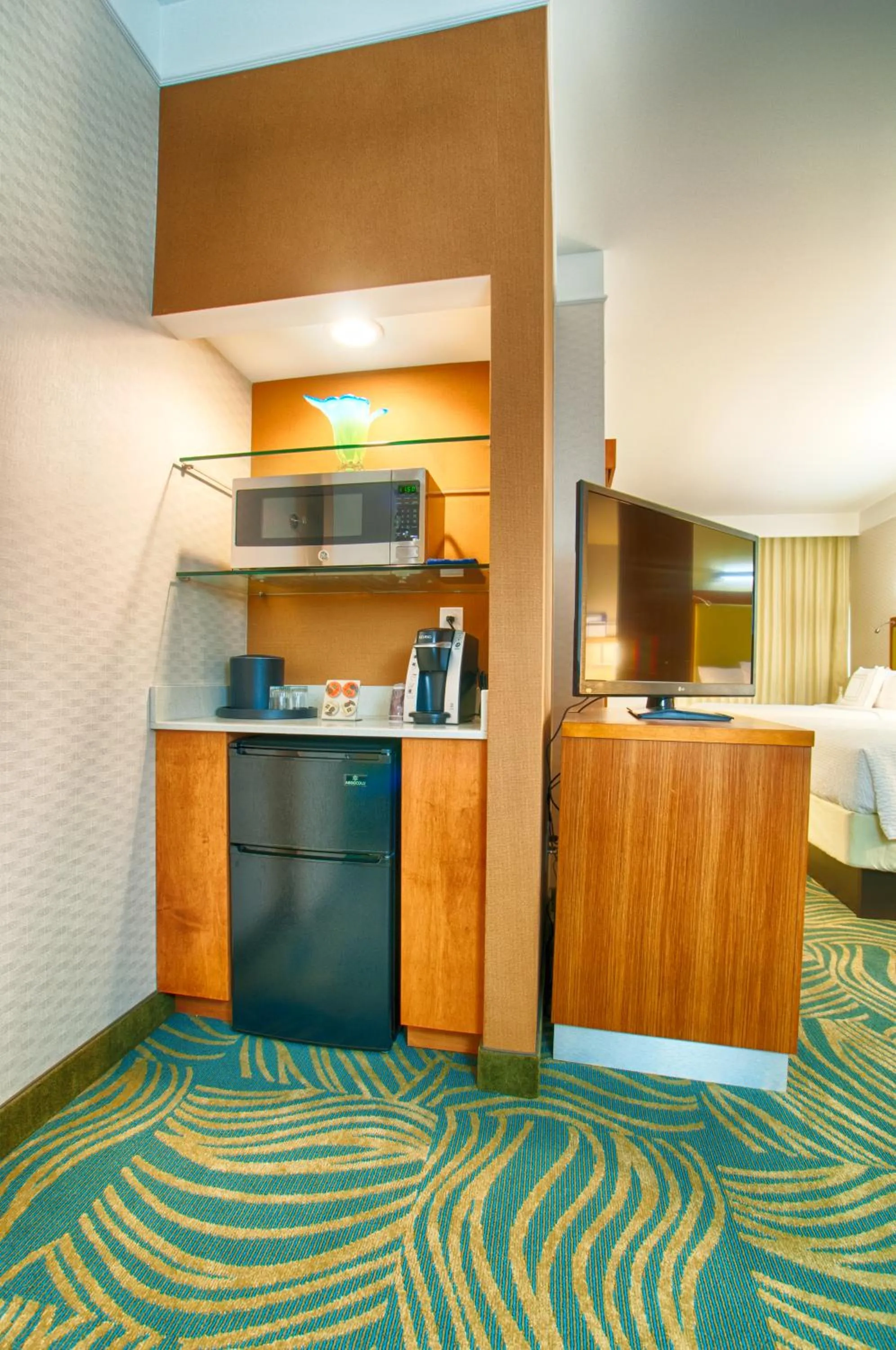 Bed in SpringHill Suites by Marriott Canton