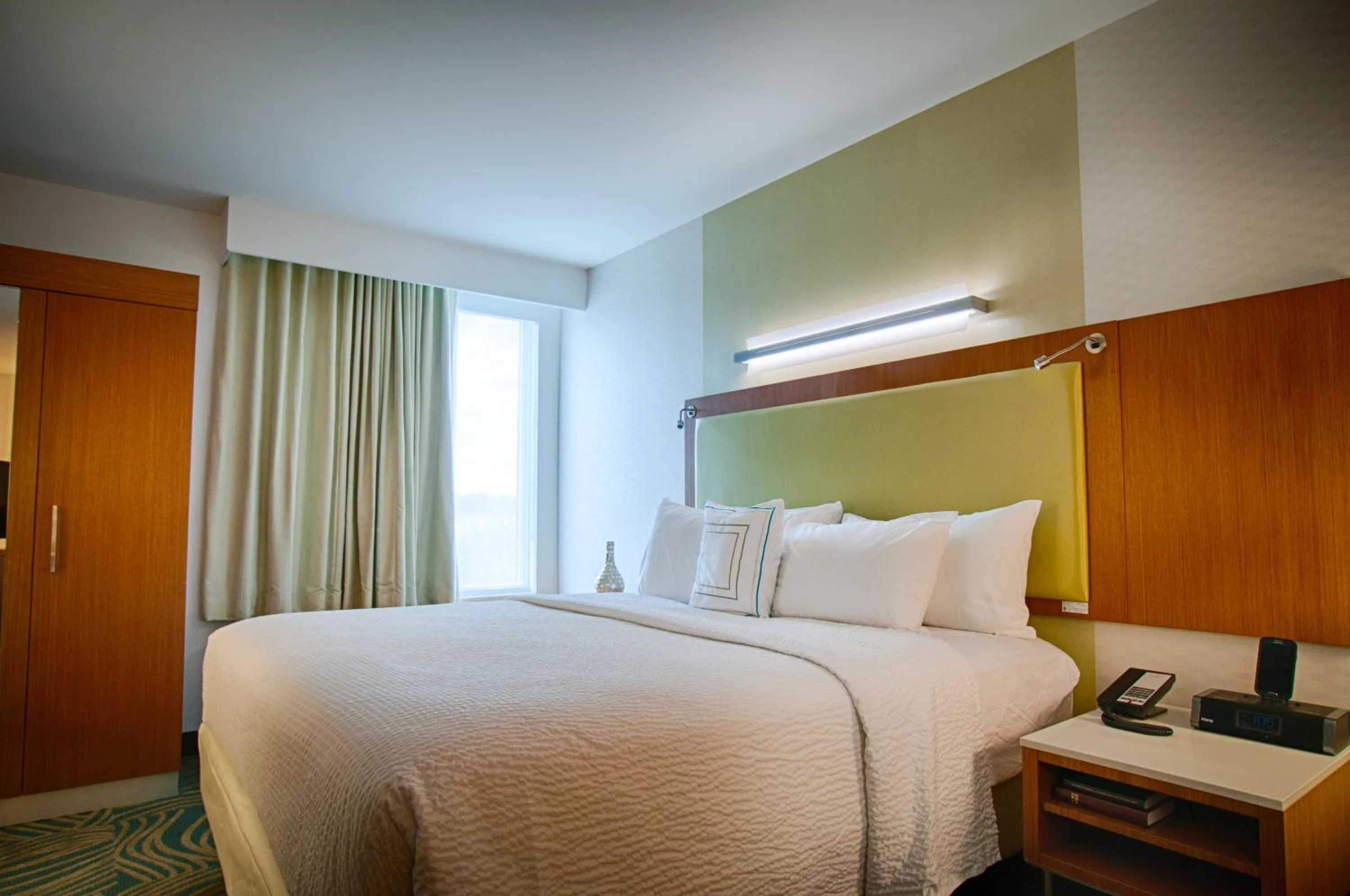 Bed in SpringHill Suites by Marriott Canton