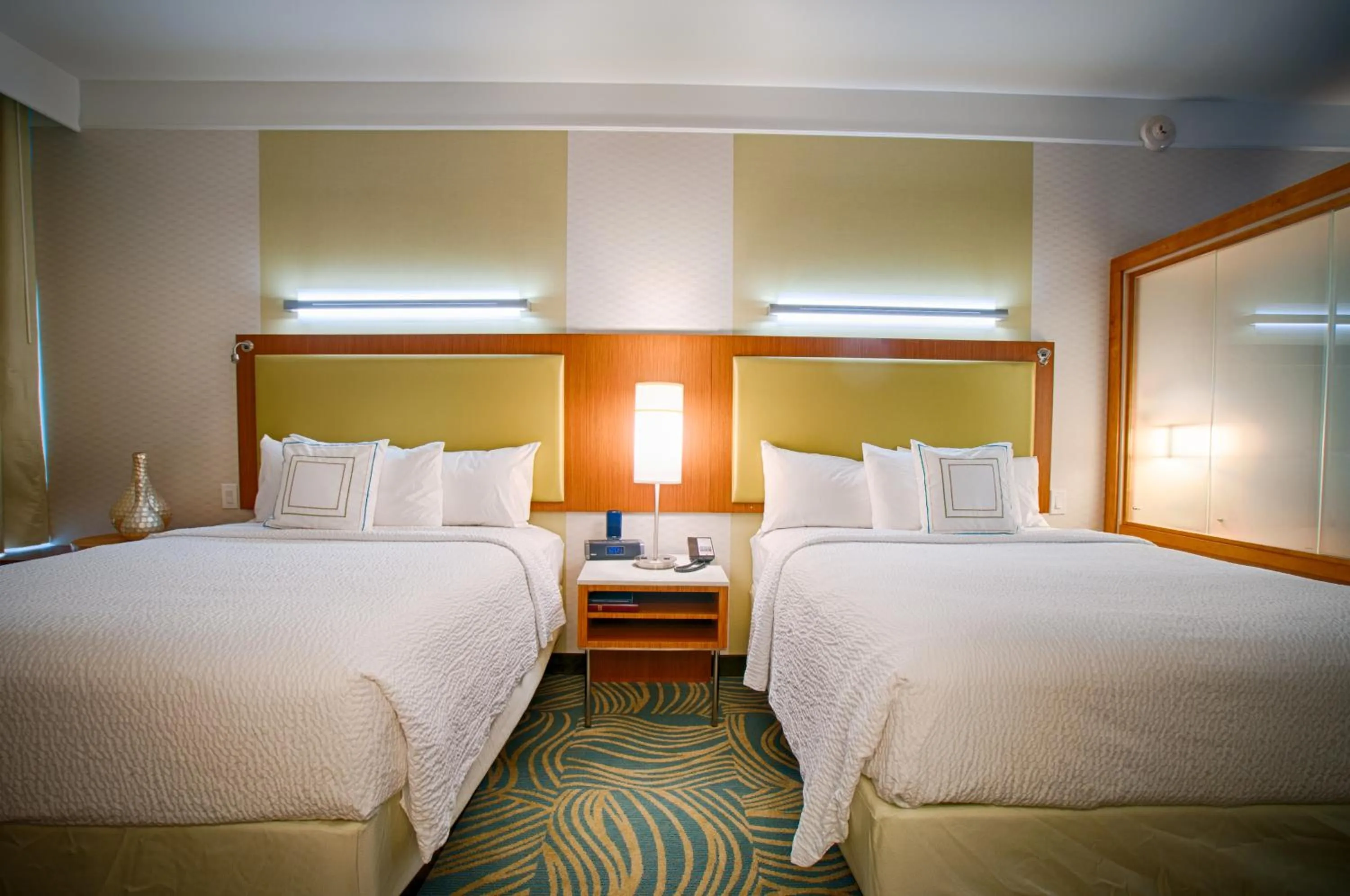 Bed in SpringHill Suites by Marriott Canton