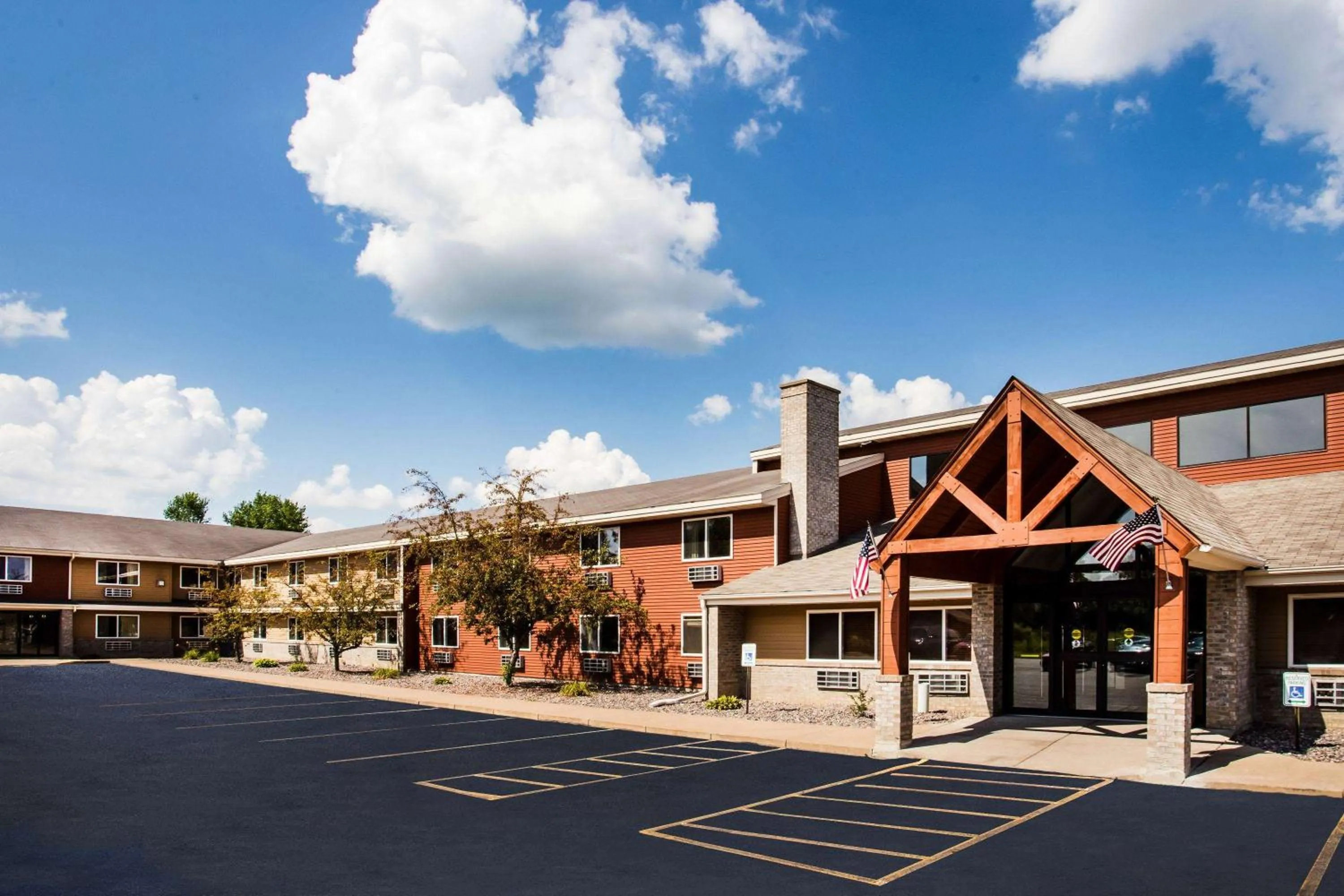 Property building in AmericInn by Wyndham Menomonie