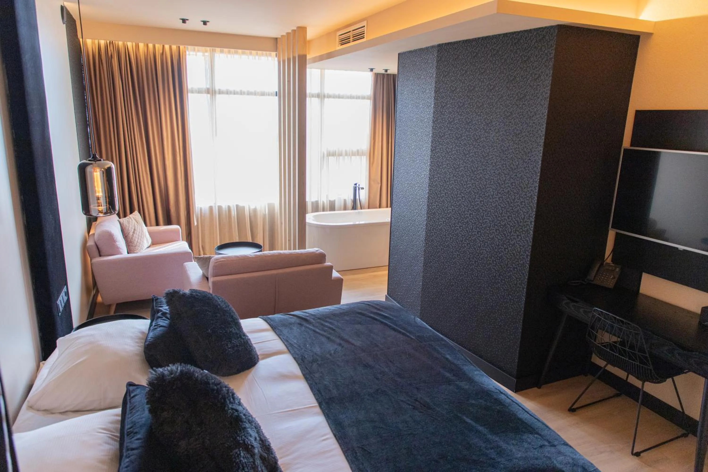 Bed in Palace Hotel Zandvoort