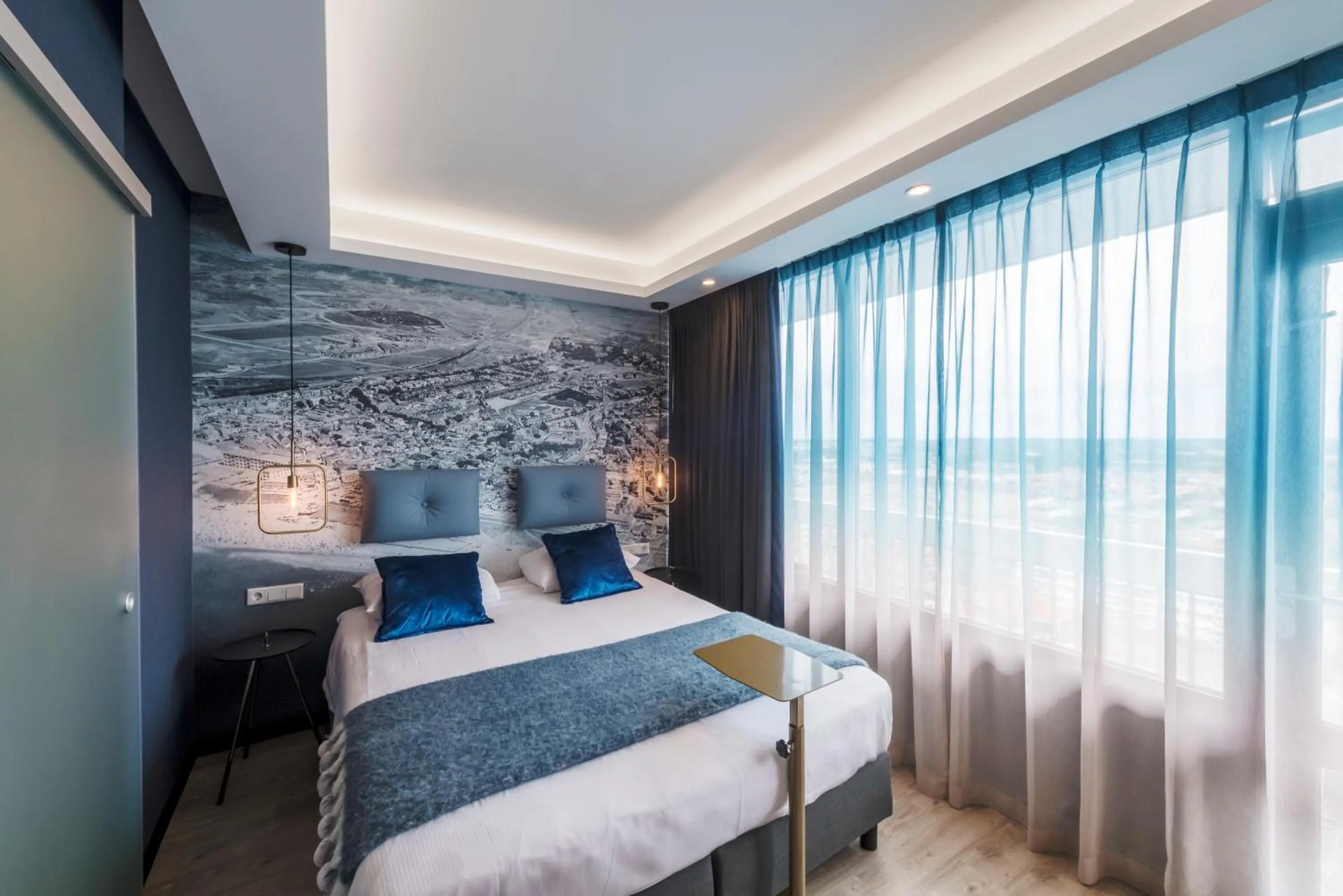 Bedroom, Bed in Palace Hotel Zandvoort