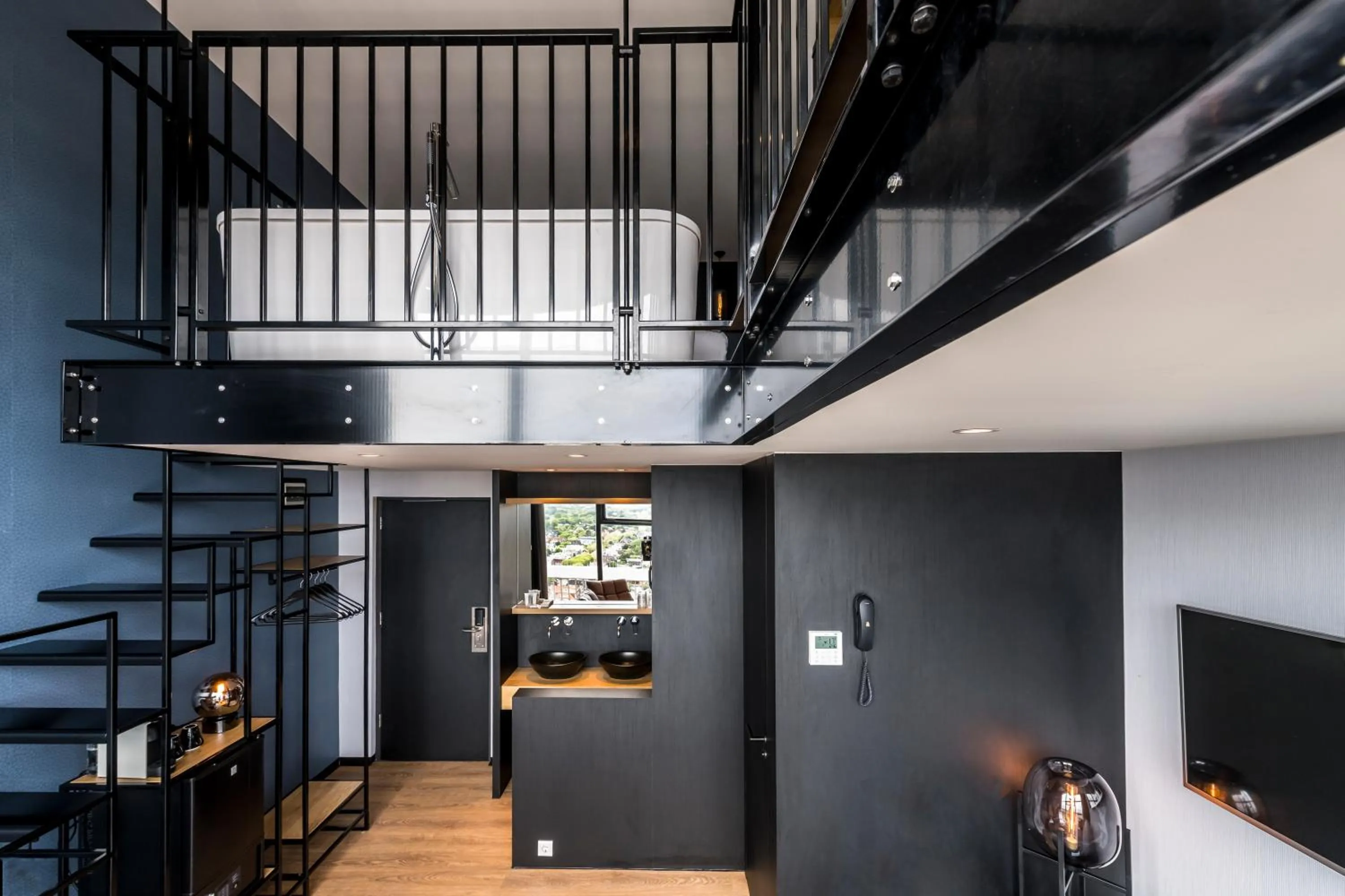 Living room in Palace Hotel Zandvoort