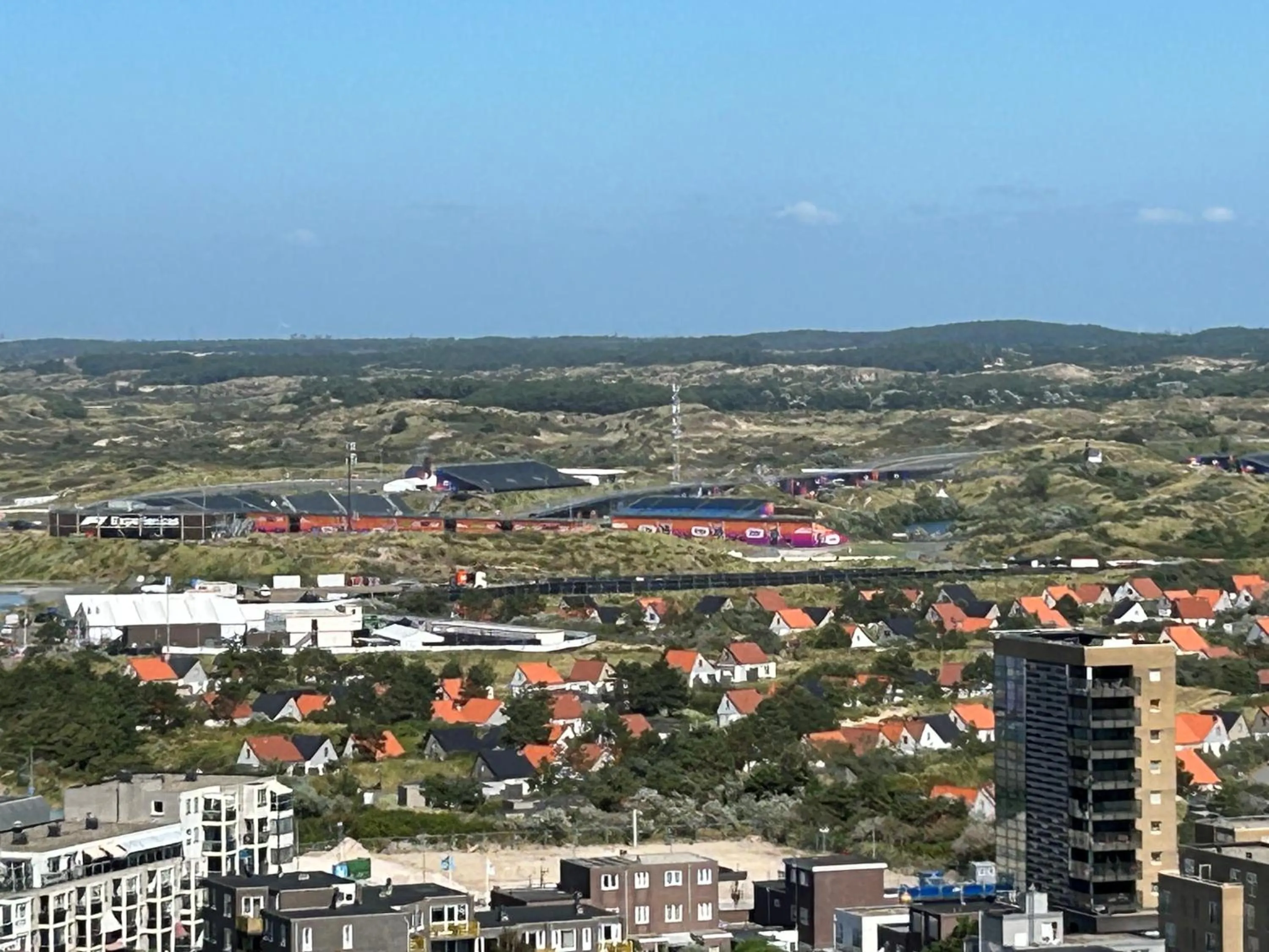 City view in Palace Hotel Zandvoort