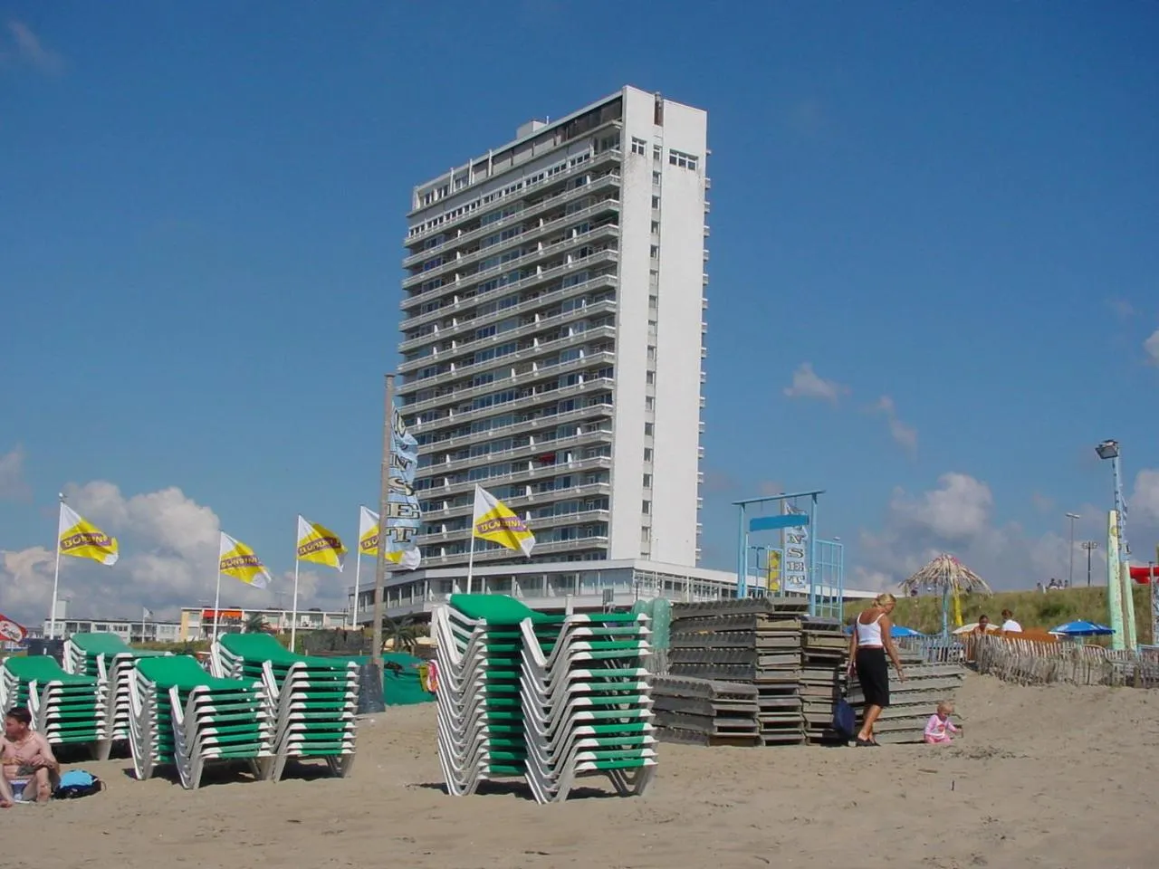 Beach in Palace Hotel Zandvoort
