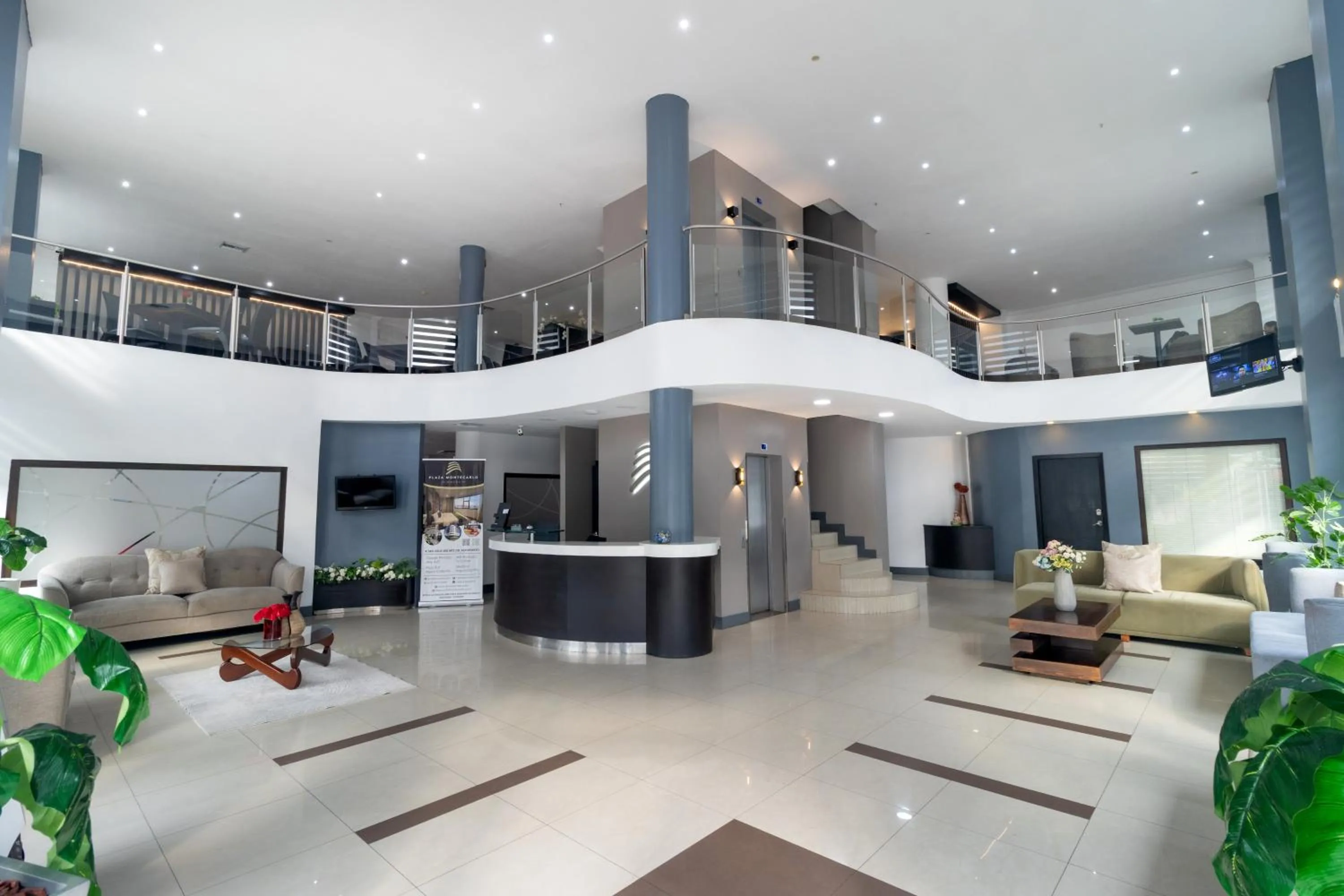 Lobby or reception in Hotel Plaza Monte Carlo