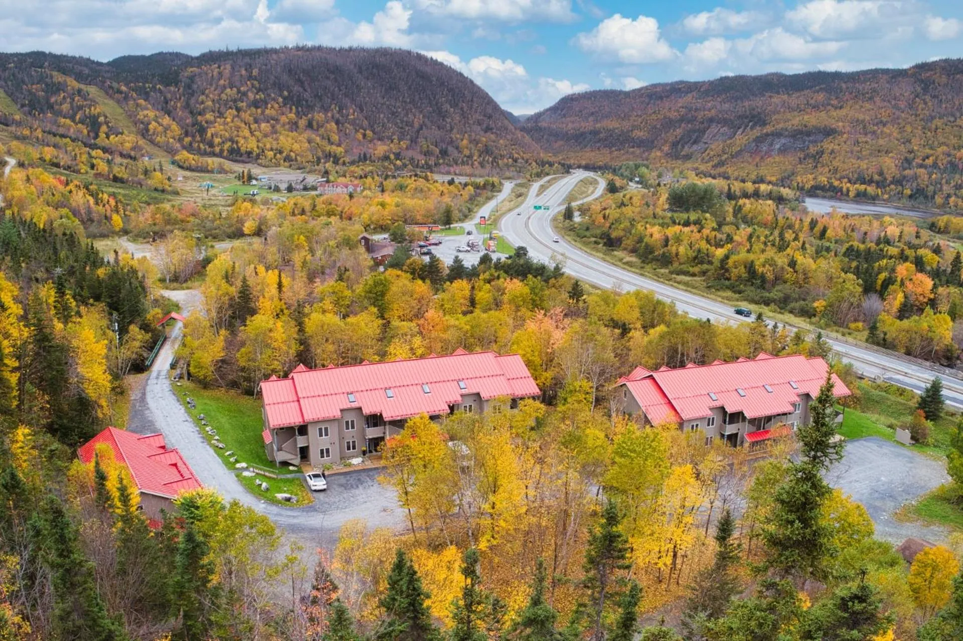Property building in Marblewood Village Resort