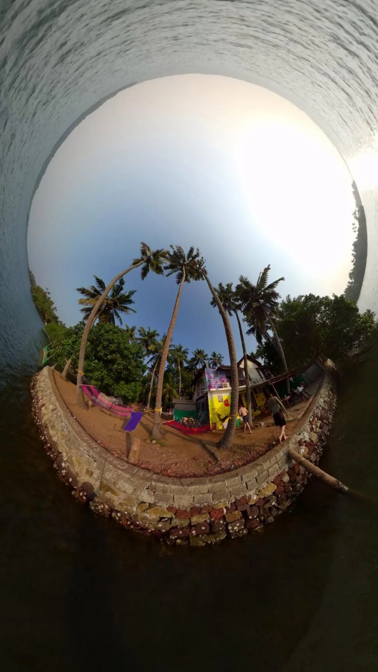 Swimming pool in SANTA MARIA HOSTEL MUNROE ISLAND