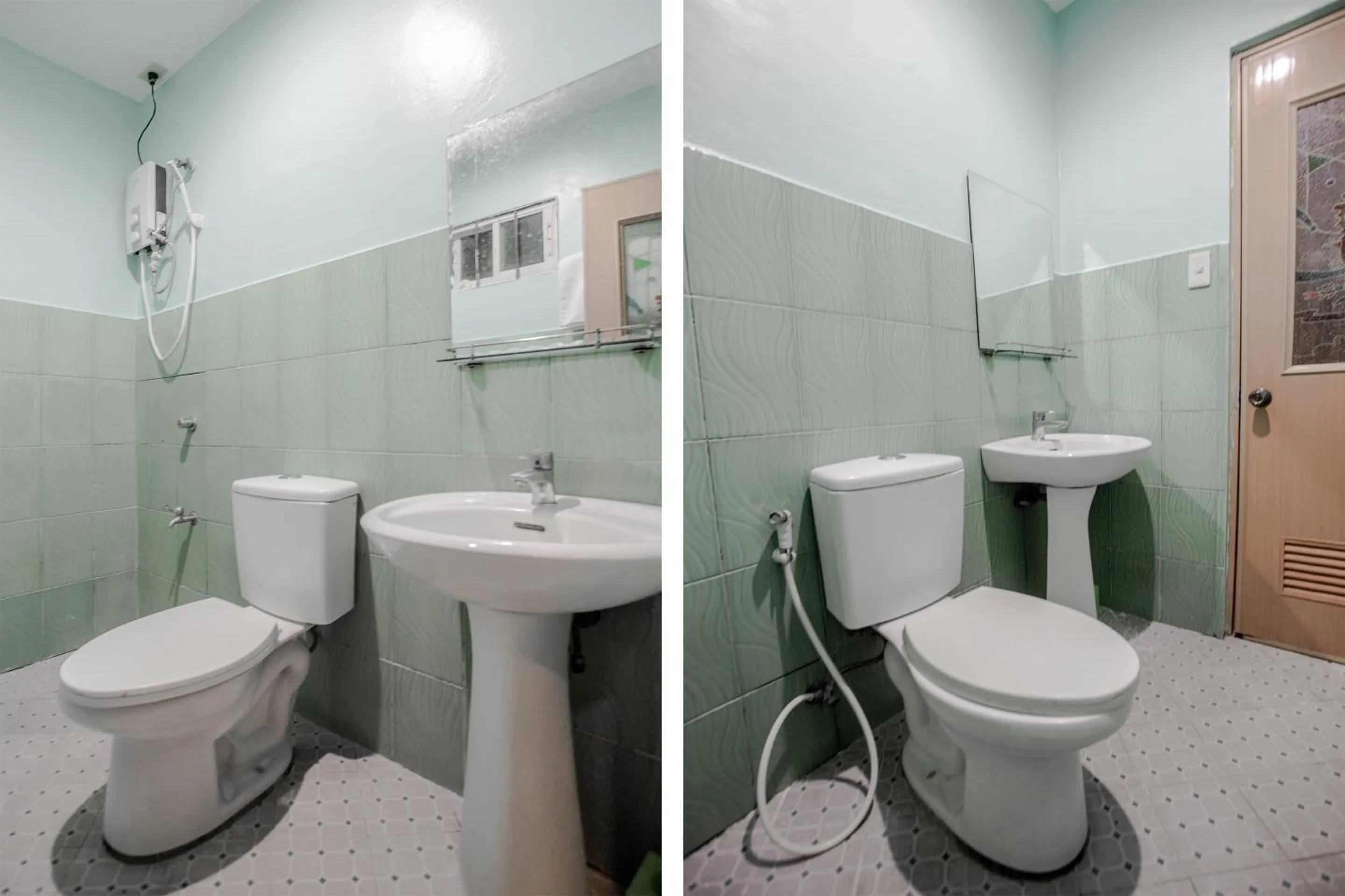 Bathroom in Super OYO 714 Haeinsa Condotel