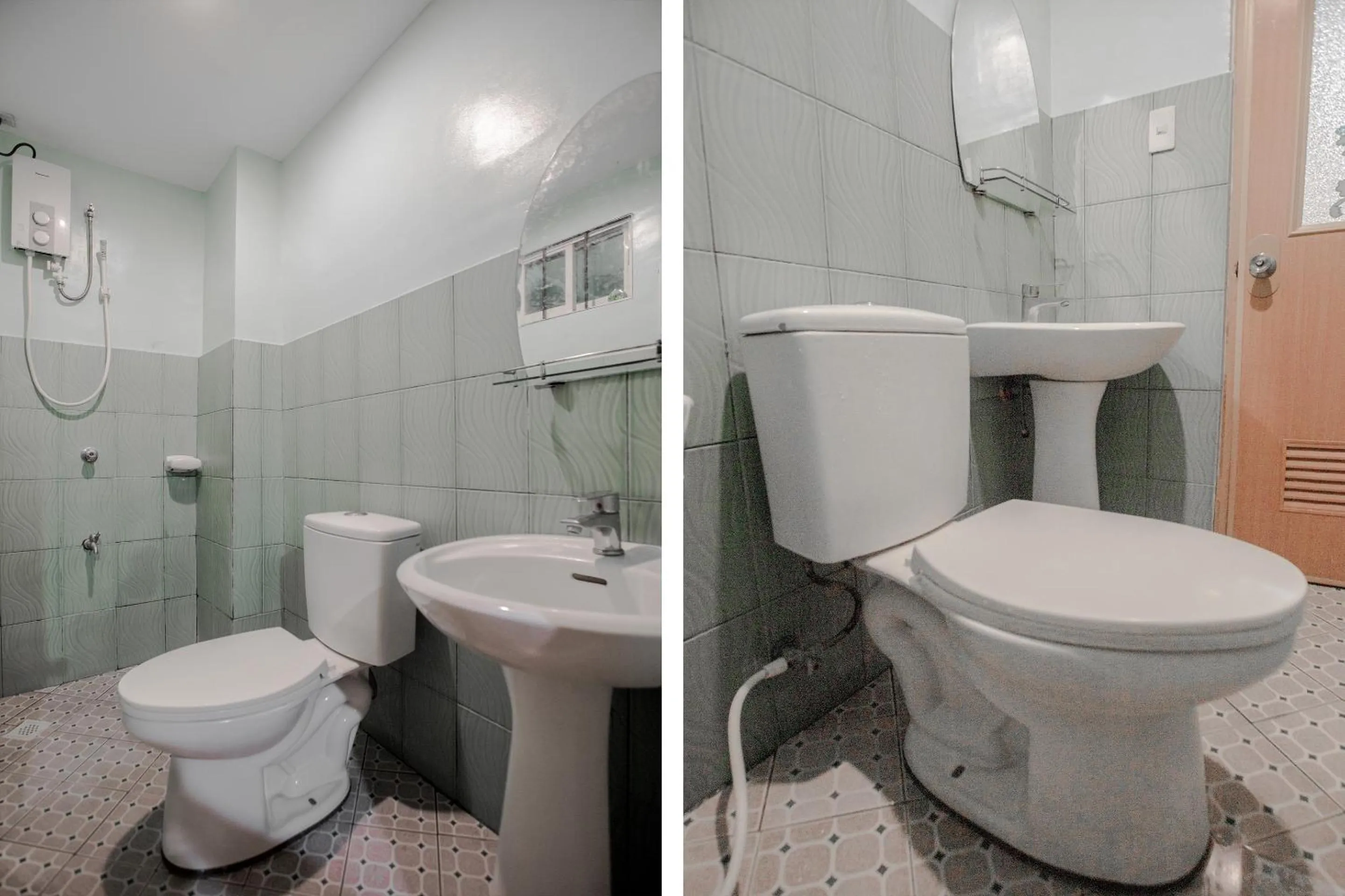 Bathroom in Super OYO 714 Haeinsa Condotel