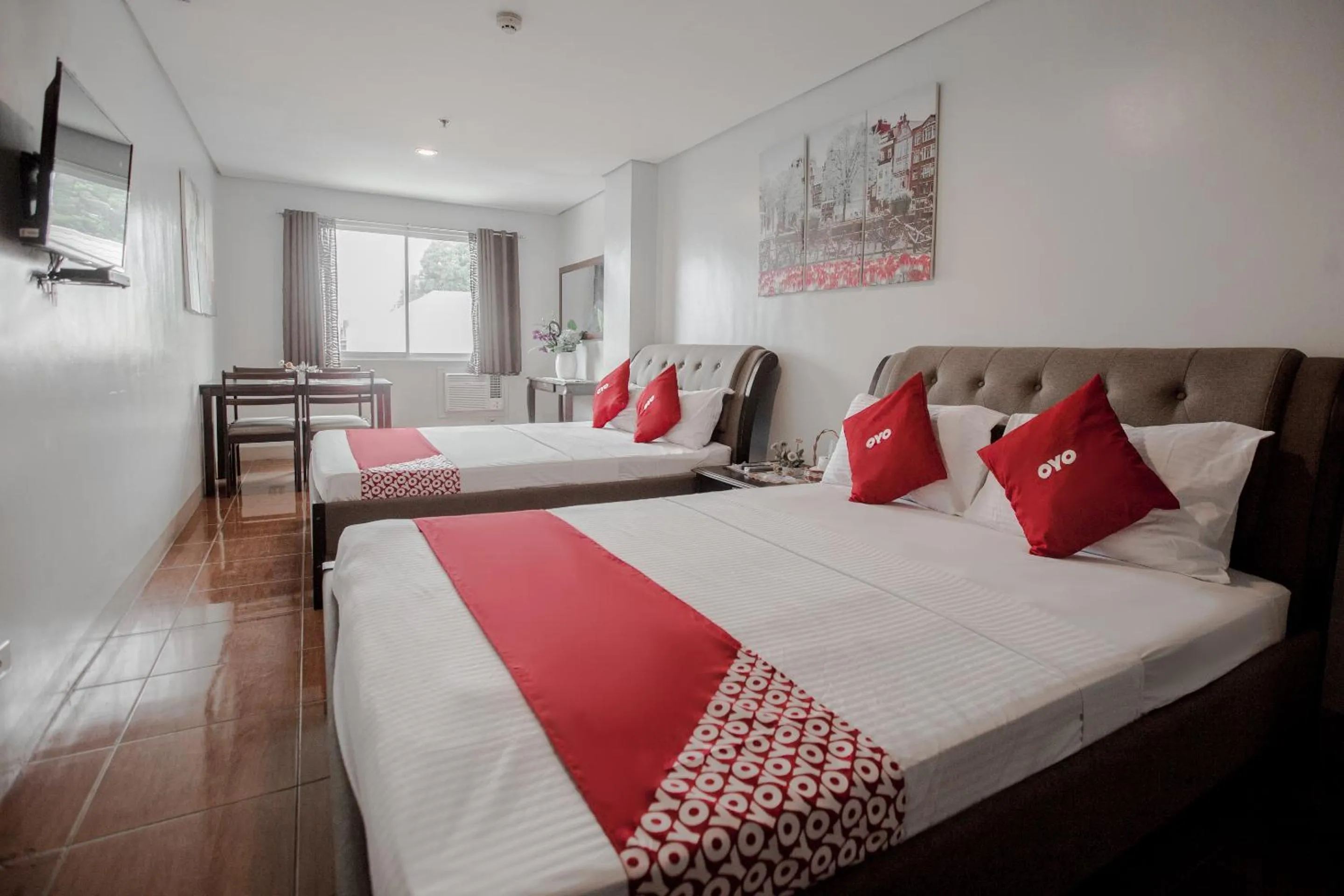 Bedroom, Bed in Super OYO 714 Haeinsa Condotel