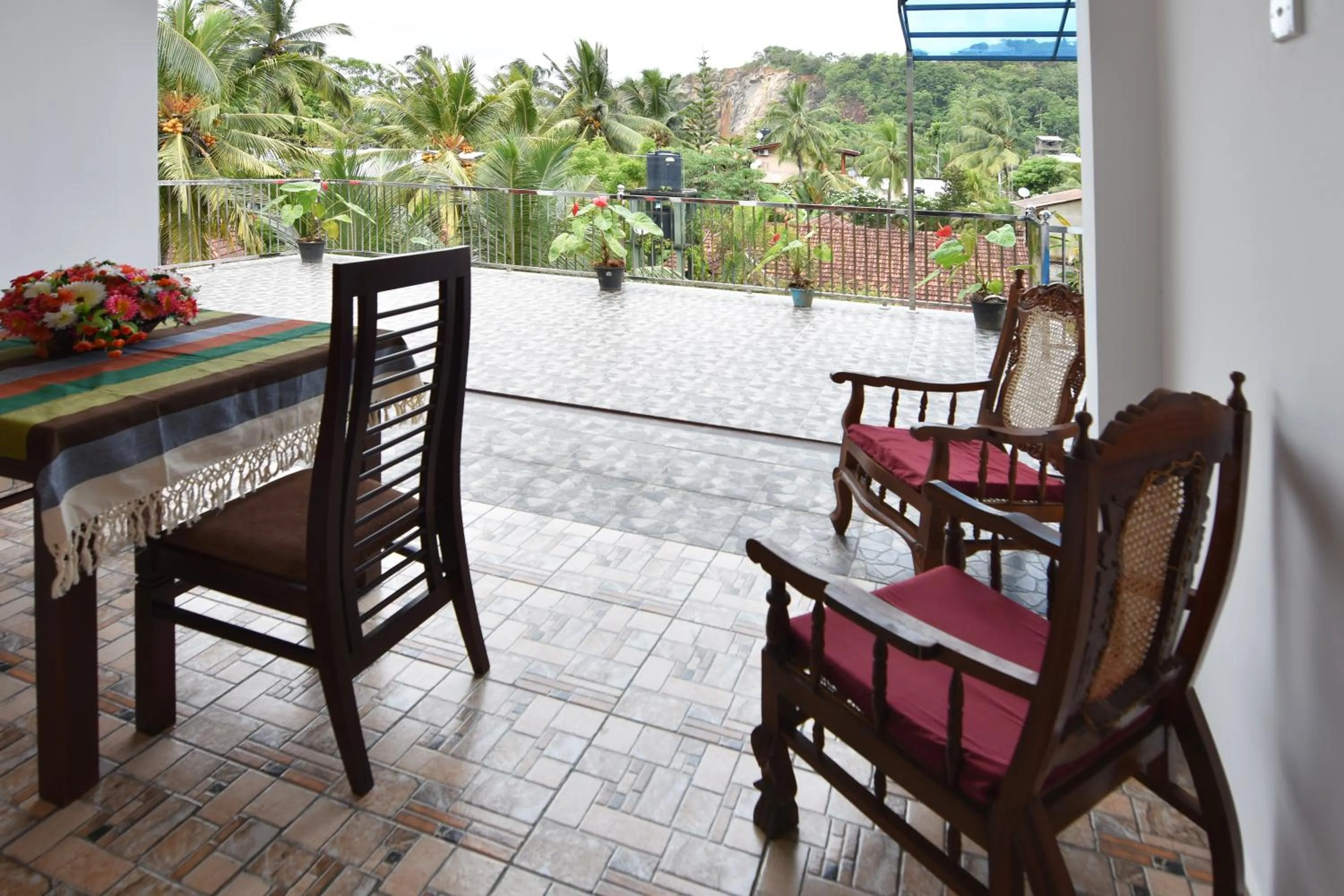 Balcony/Terrace in The Lodge Unawatuna