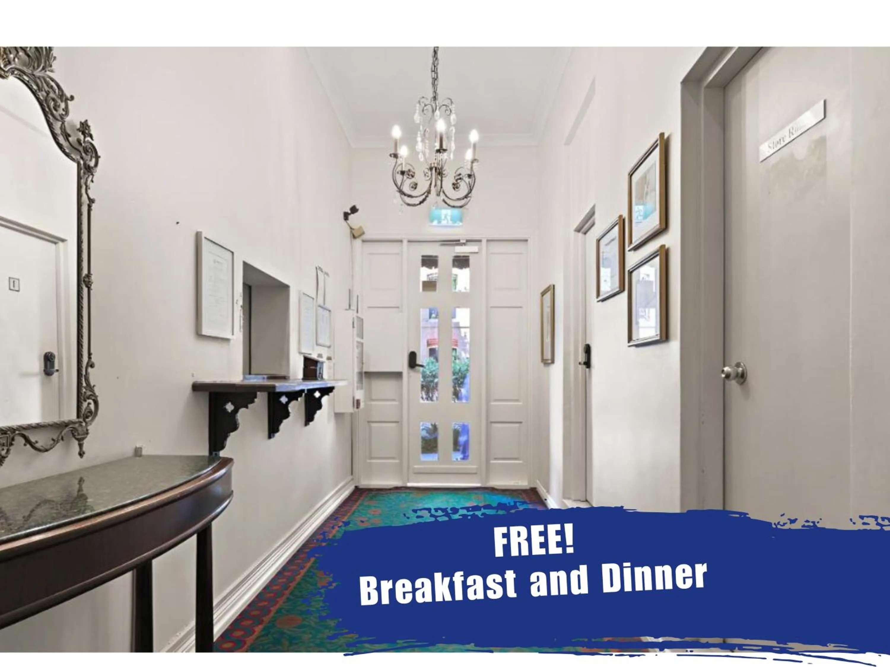 Breakfast in AZZURRO POD HOTEL Darling Harbour- Near ICC