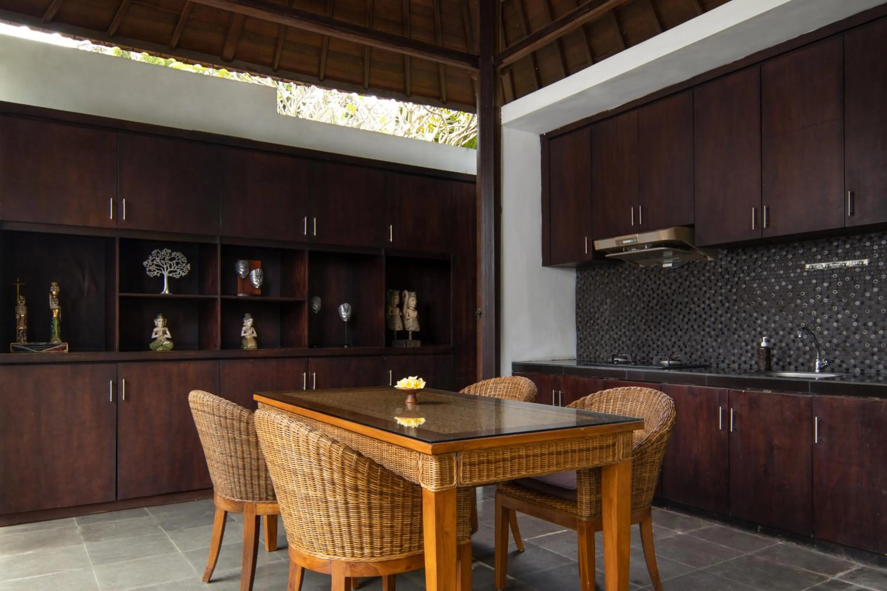 Dining area in Ubud Raya Villa