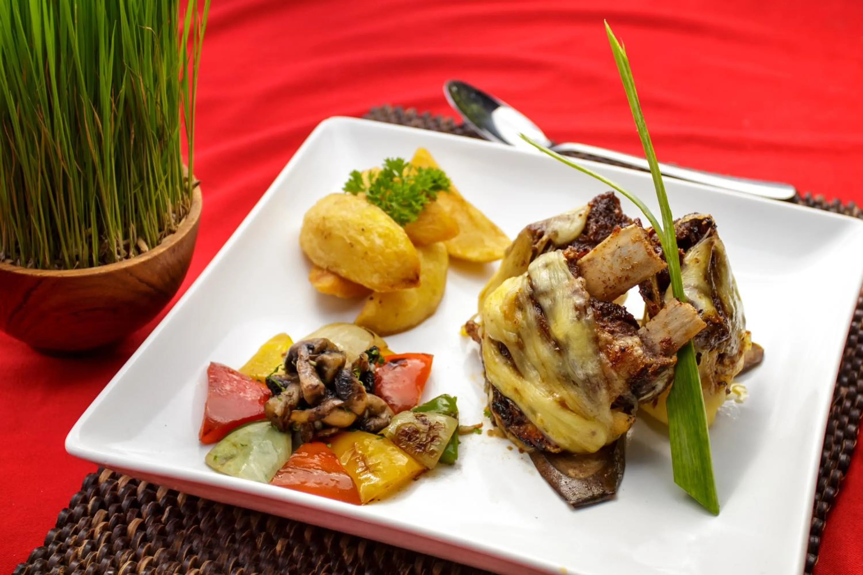 Food close-up in Ubud Raya Villa