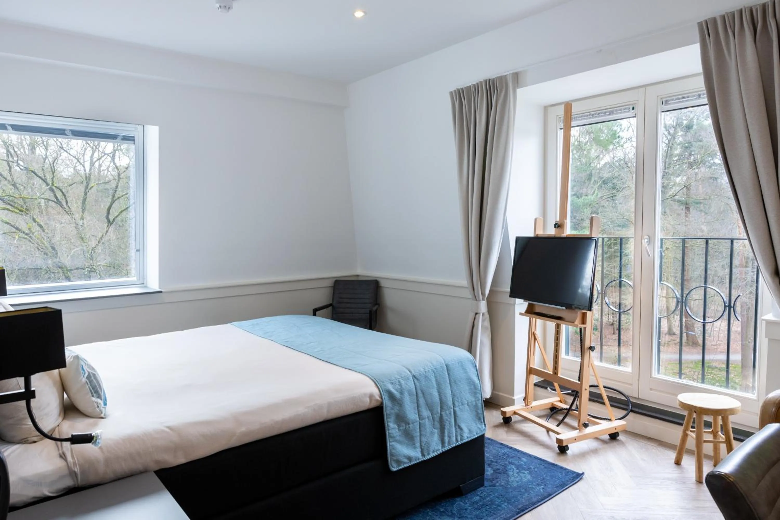 Bedroom, Bed in Parkhotel Mastbosch Breda