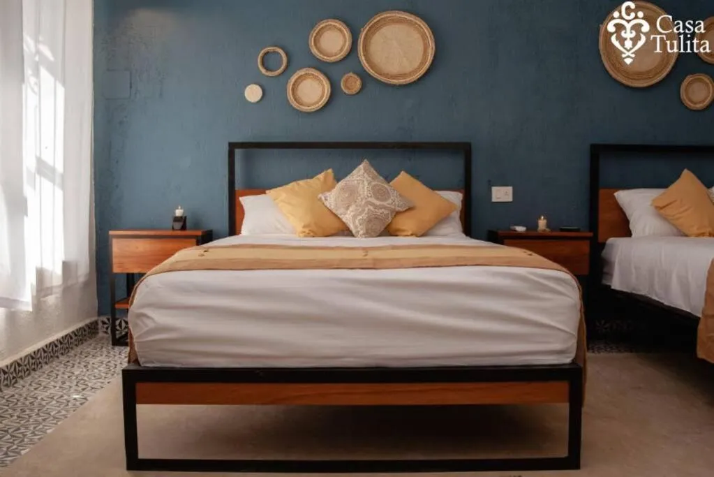 Bed in Casa Tulita Valladolid