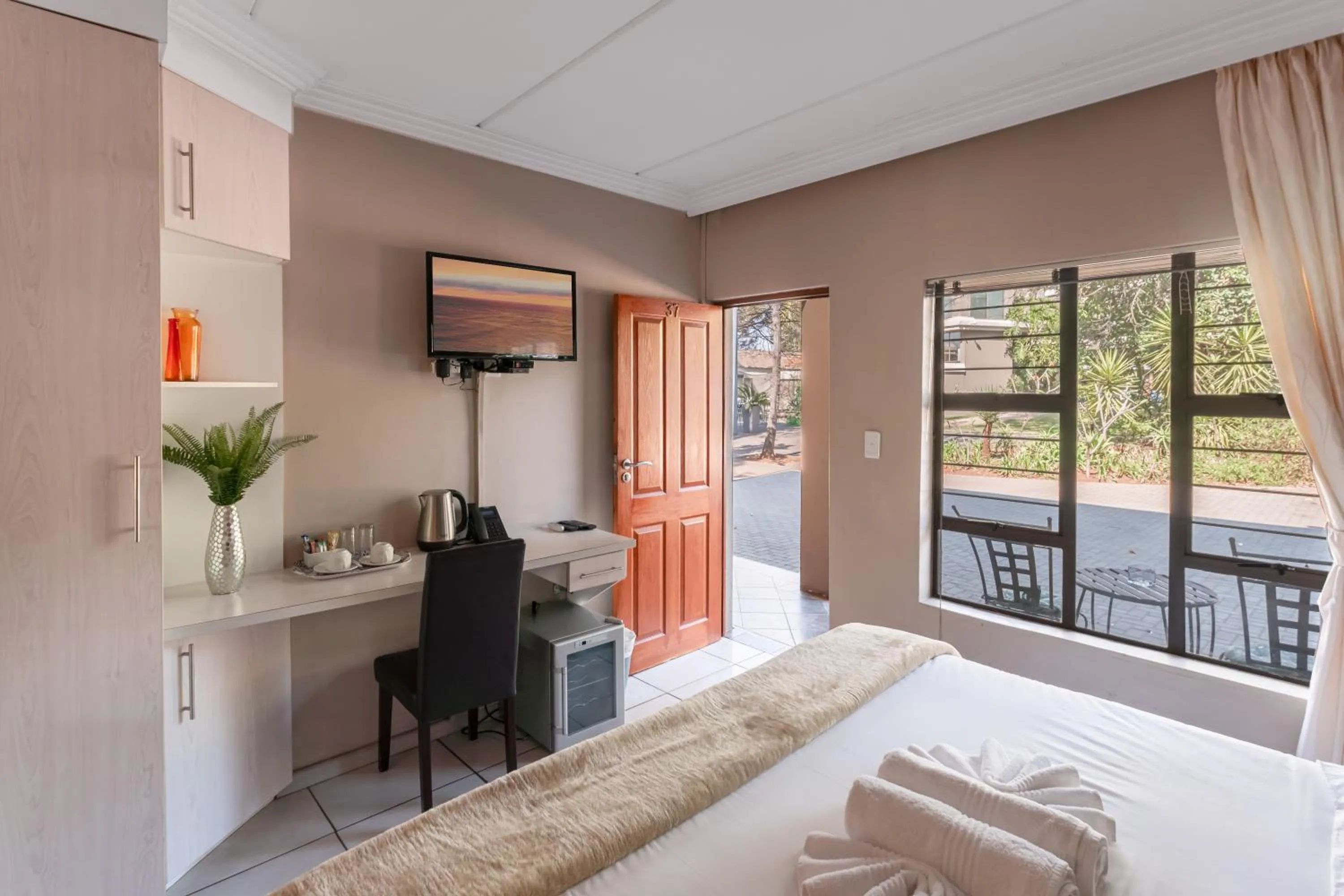 Bed in Villa Africa Boutique Hotel & Spa