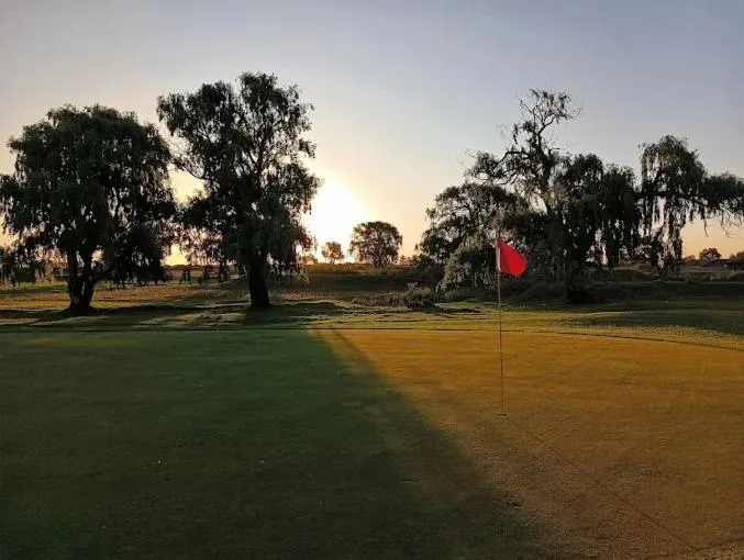 Golfcourse in Bluegum Country Lodge
