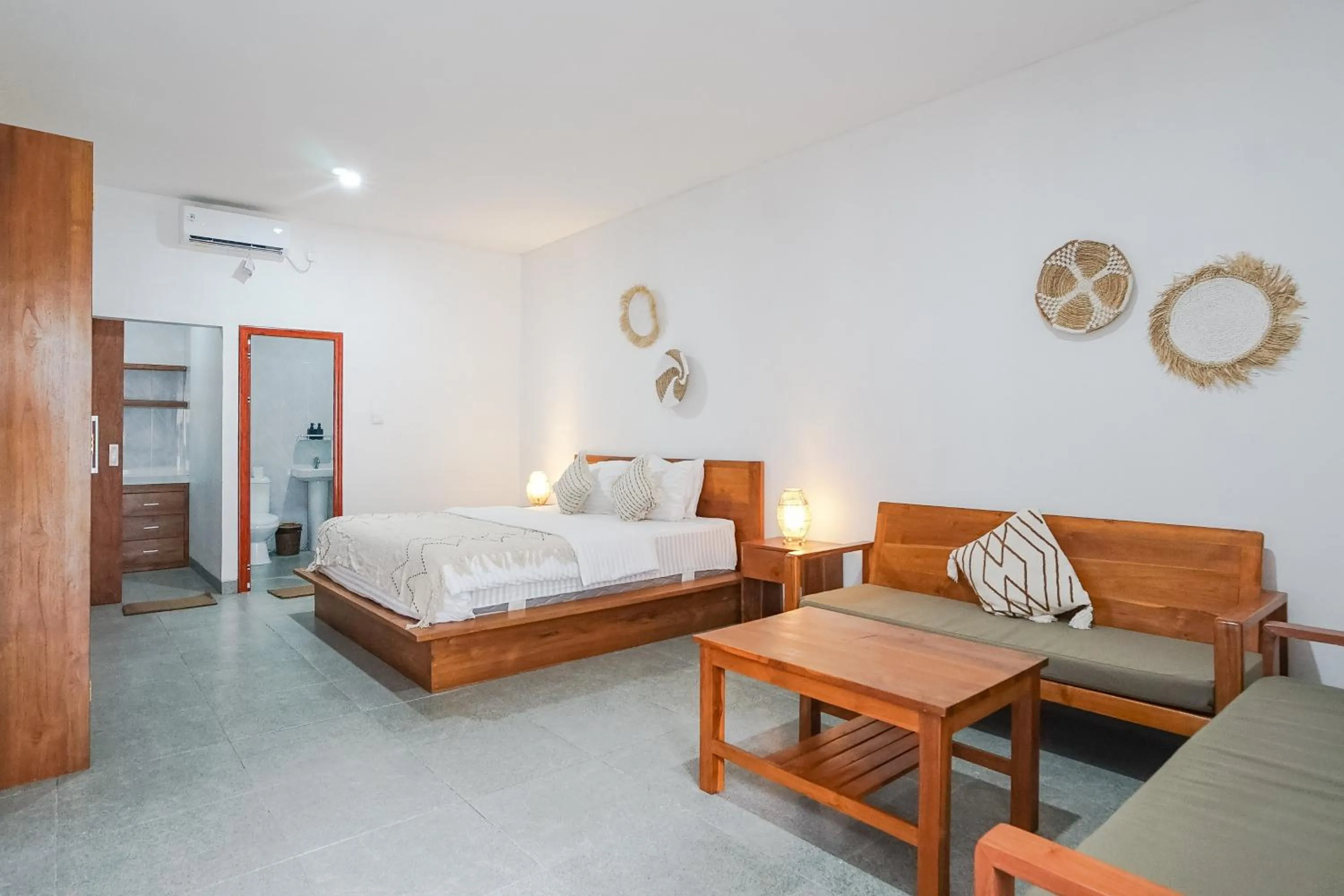 Bed in Maisaba Coliving Cempaka