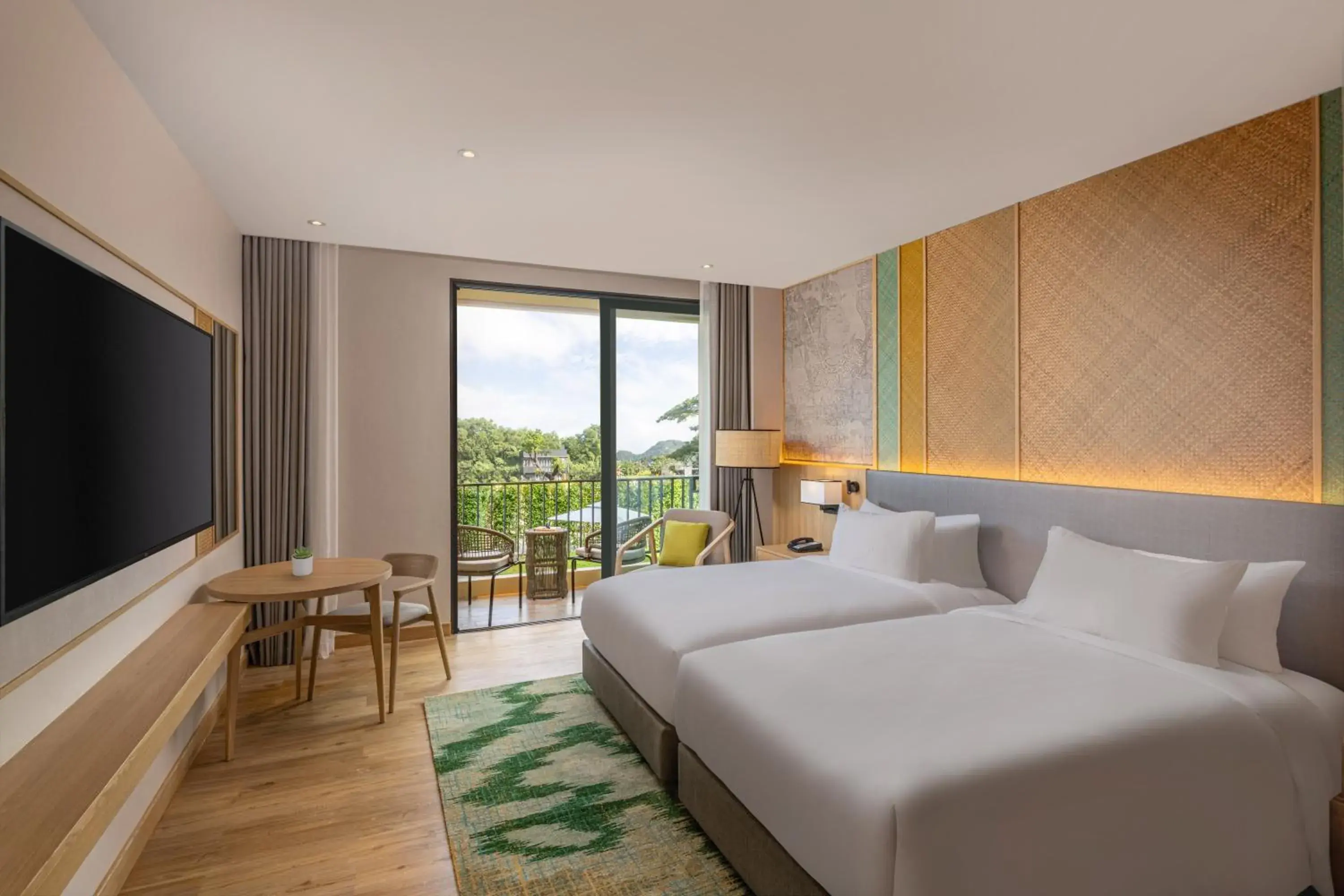 Superior Twin Room with Pool View in Dusit Princess Phatthalung Superior Twin Room with Pool View in Dusit Princess Phatthalung