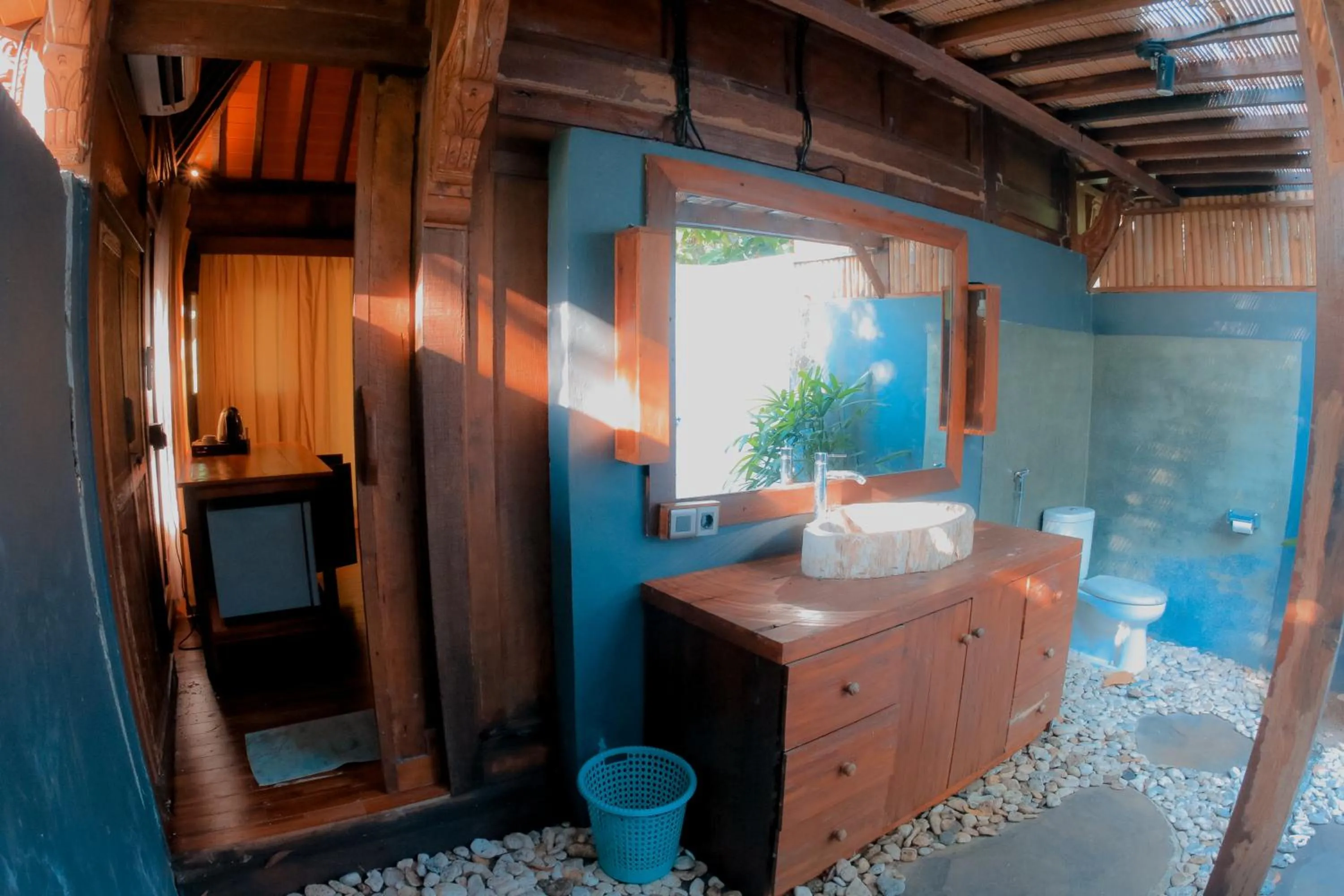 Bathroom in Annaya House