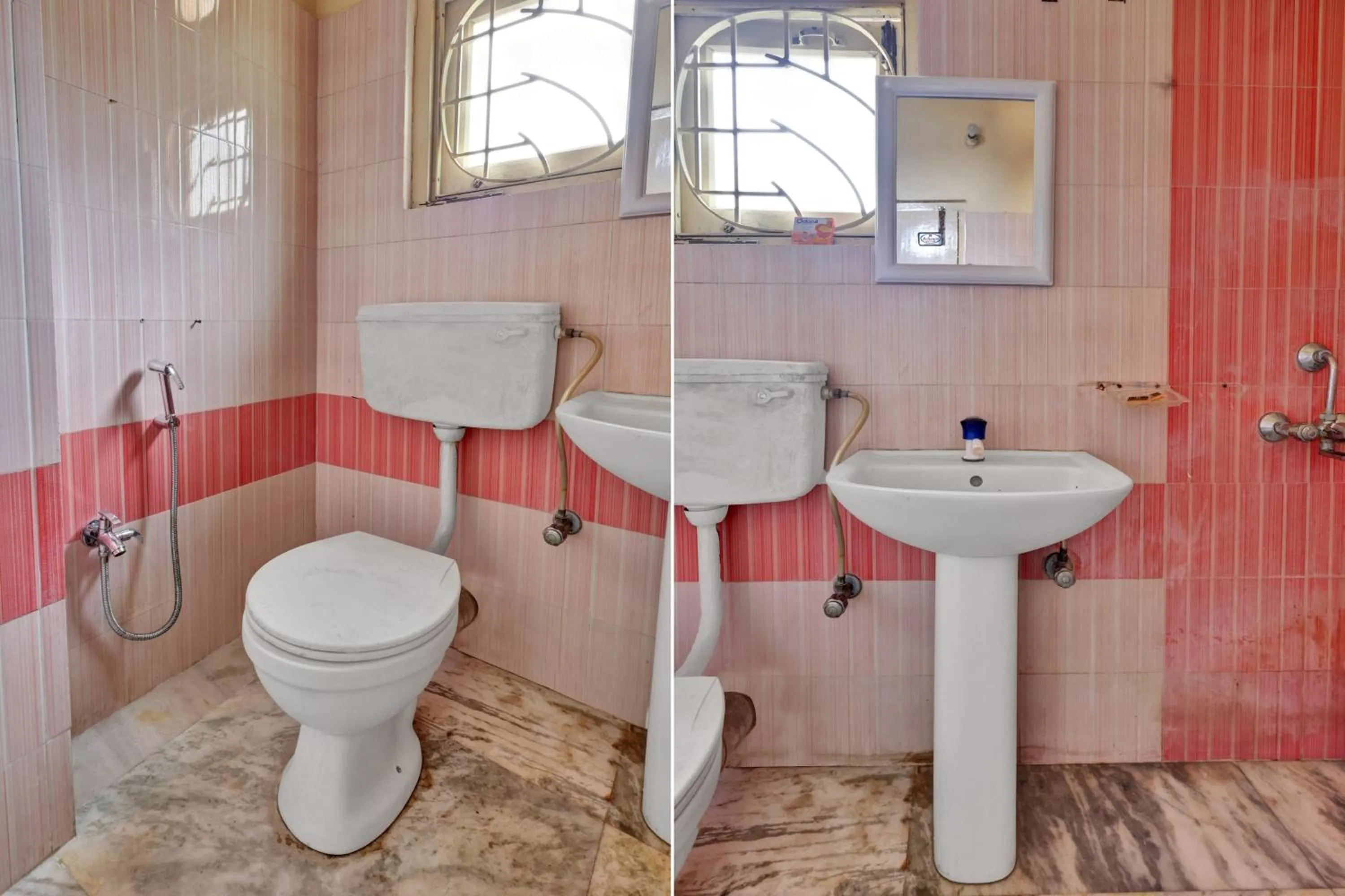 Bathroom in Hotel O Metro Guest House