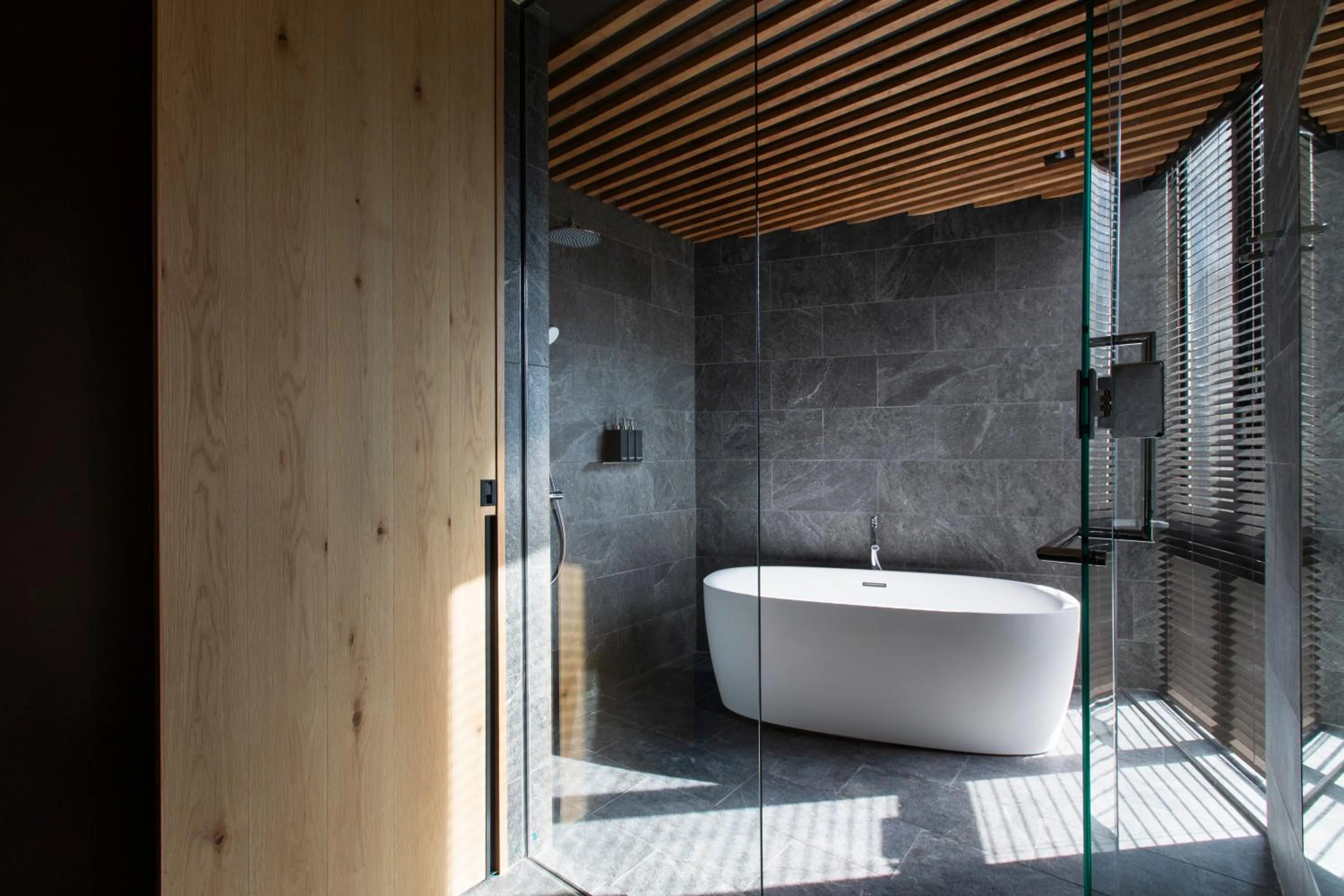 Shower in Tsubasa Chalet at Hanaridge