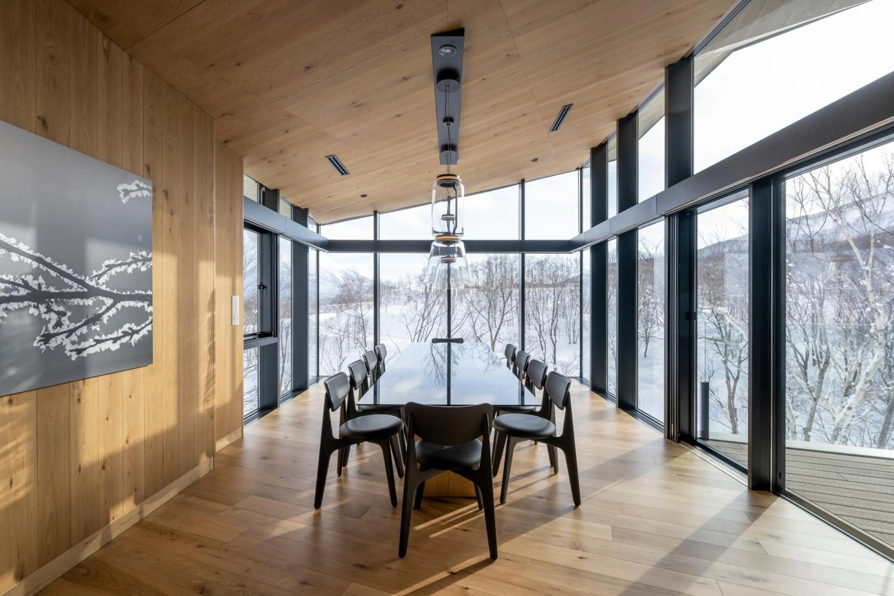 Winter in Tsubasa Chalet at Hanaridge