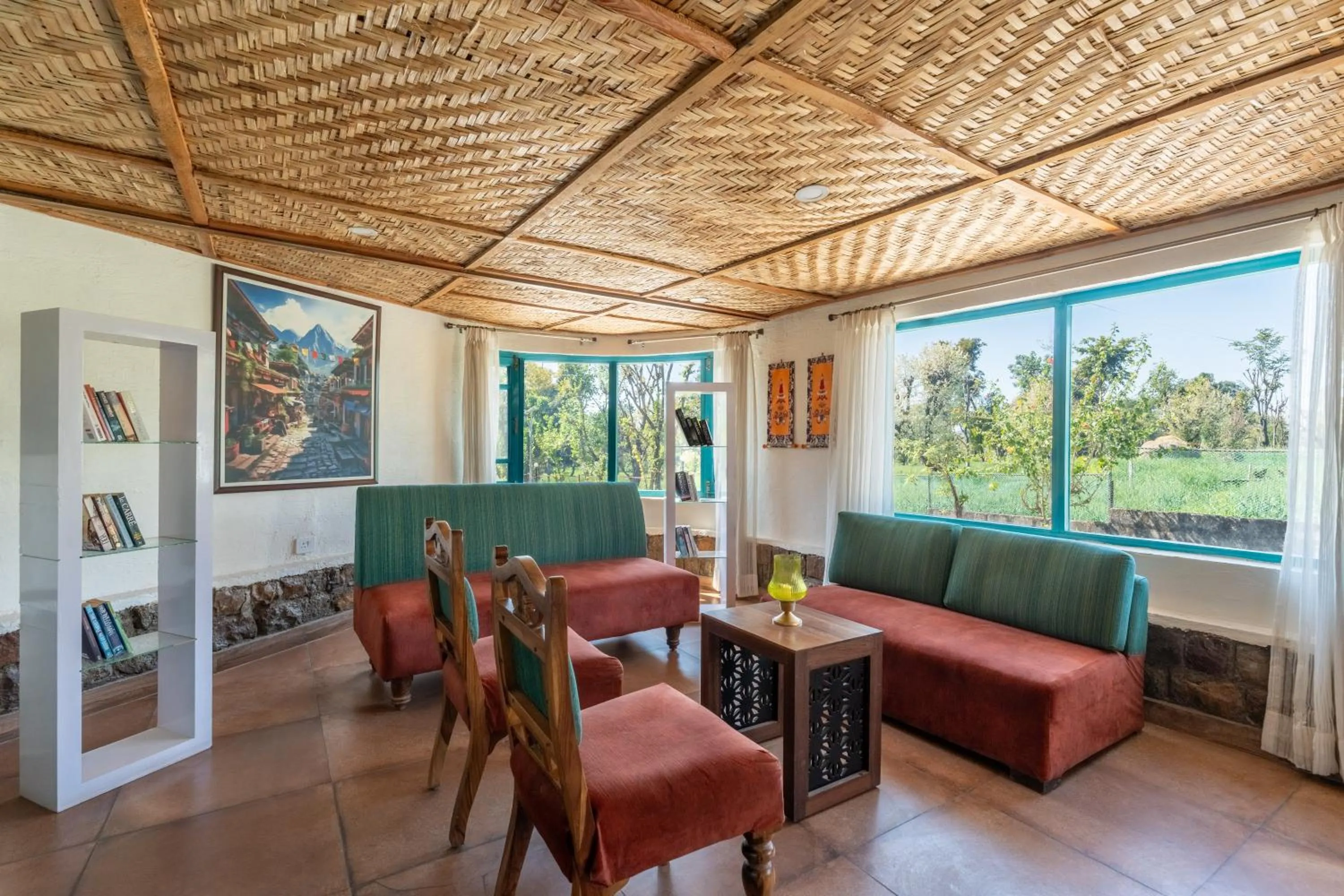 Lobby or reception in Tree of Life Birdsong Chalets , Dharamshala
