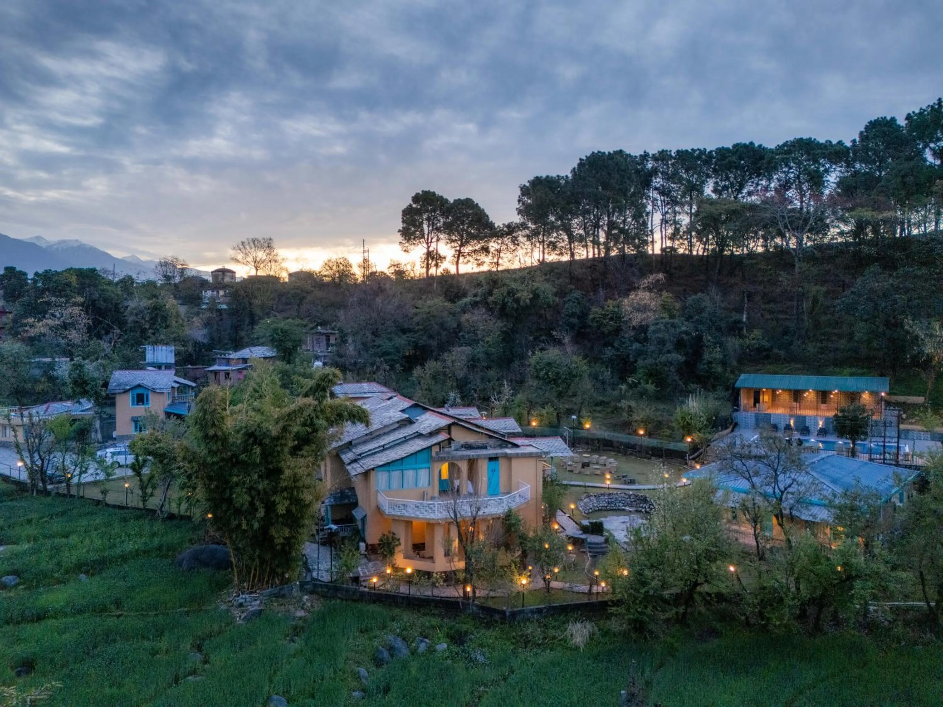 Property building in Tree of Life Birdsong Chalets , Dharamshala