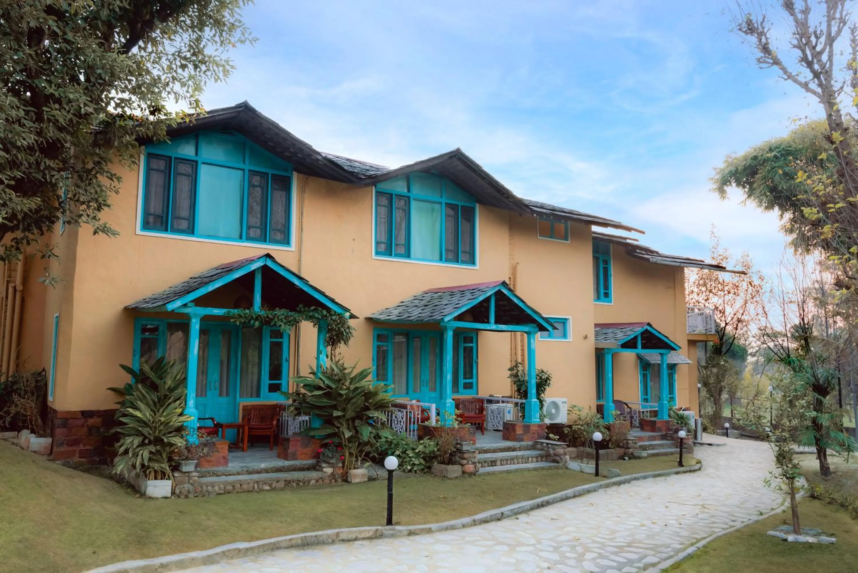 Property building in Tree of Life Birdsong Chalets , Dharamshala