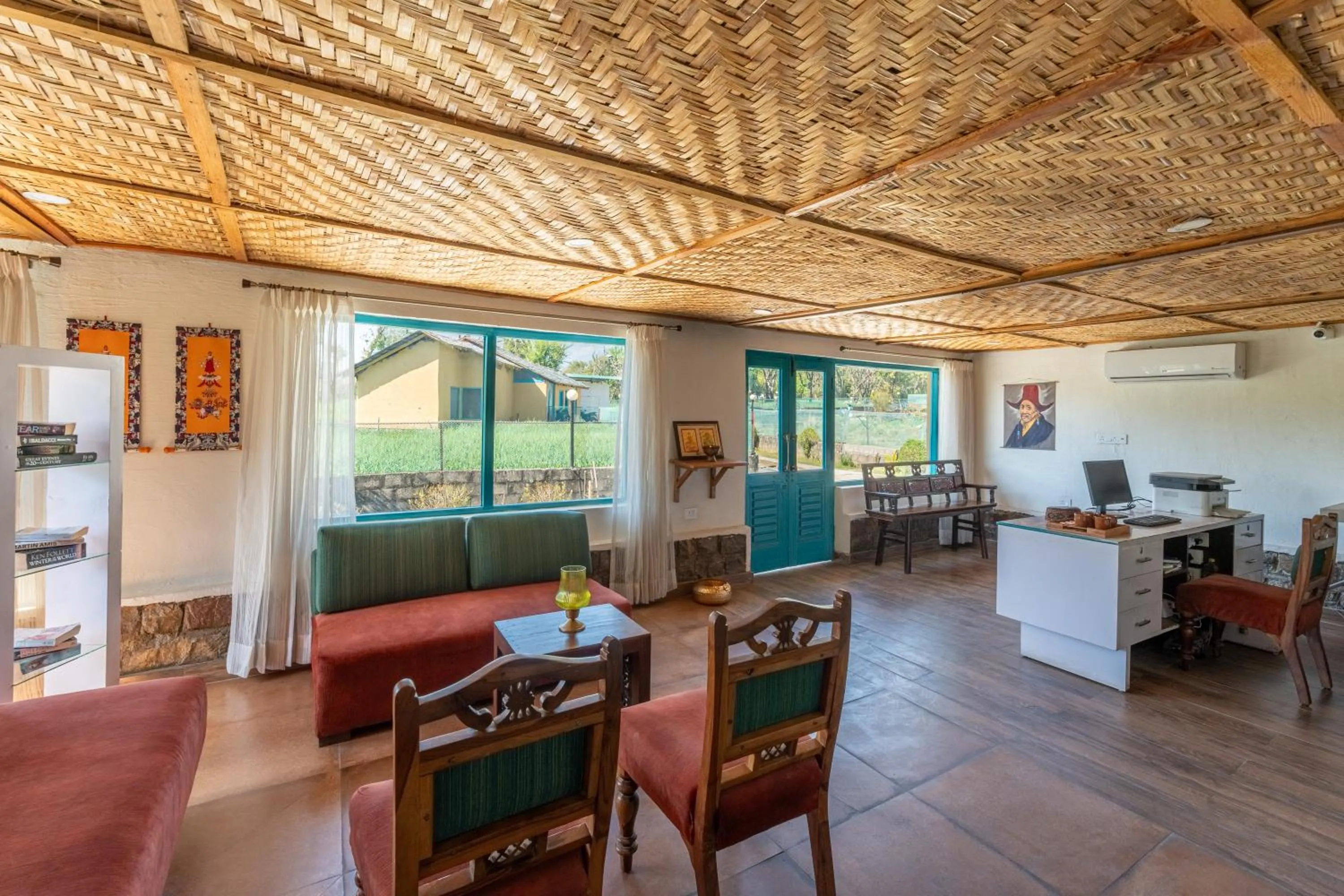 Lobby or reception in Tree of Life Birdsong Chalets , Dharamshala