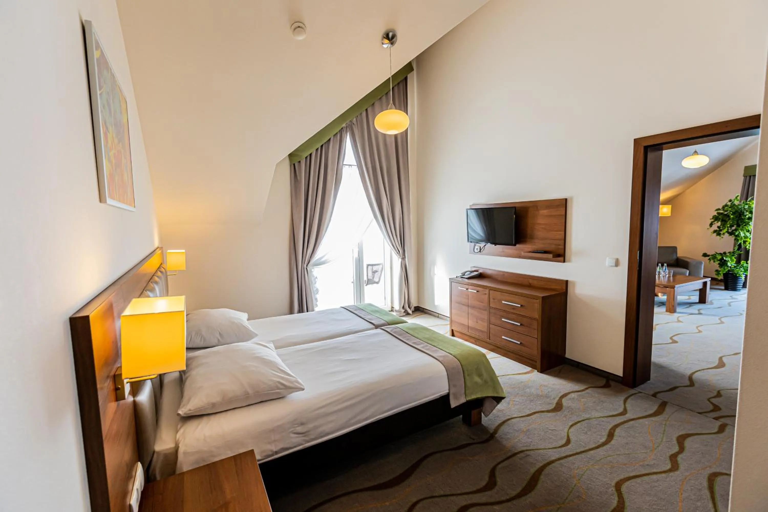 Photo of the whole room, Bed in Hotel Olivia Medical SPA